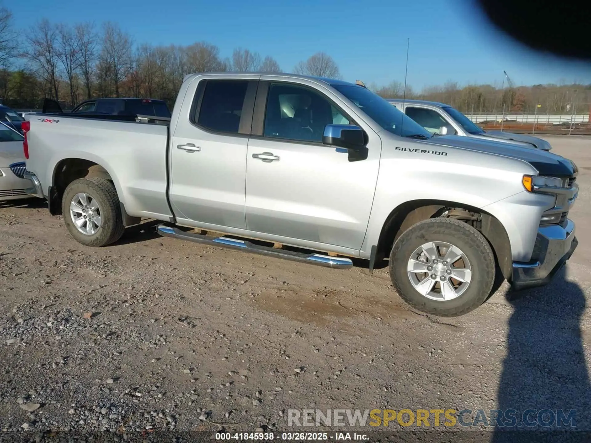 1 fotografías del automóvil dañado 1GCRYDED5LZ320935 CHEVROLET SILVERADO 1500 2020