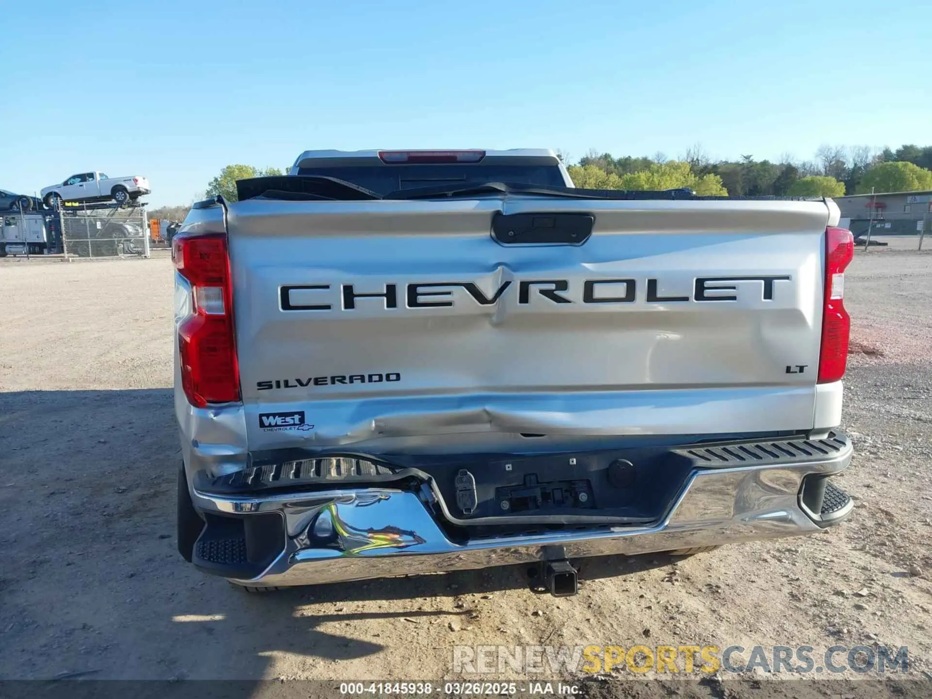 6 fotografías del automóvil dañado 1GCRYDED5LZ320935 CHEVROLET SILVERADO 1500 2020