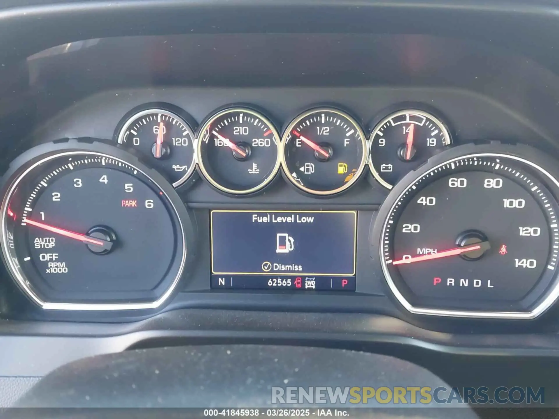 7 fotografías del automóvil dañado 1GCRYDED5LZ320935 CHEVROLET SILVERADO 1500 2020