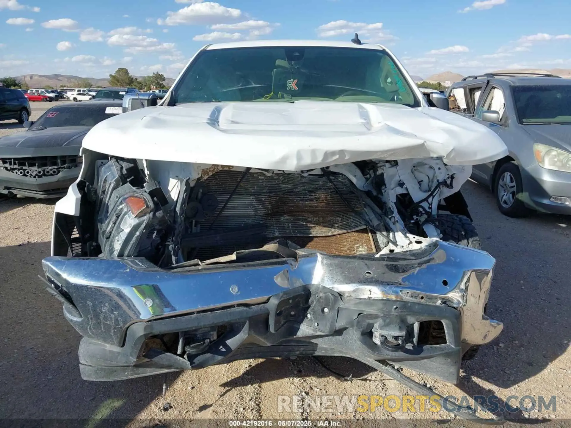 12 fotografías del automóvil dañado 1GCRYDED7LZ159245 CHEVROLET SILVERADO 1500 2020