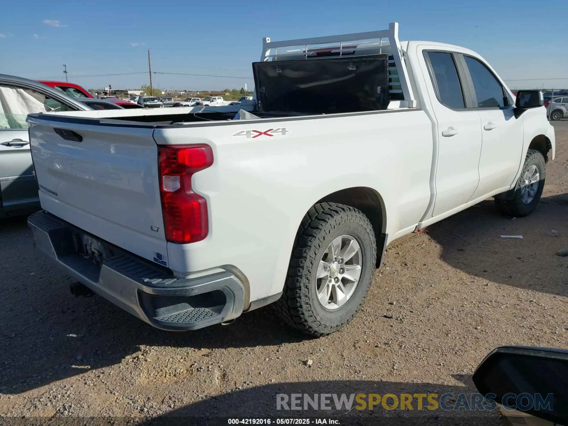 4 fotografías del automóvil dañado 1GCRYDED7LZ159245 CHEVROLET SILVERADO 1500 2020