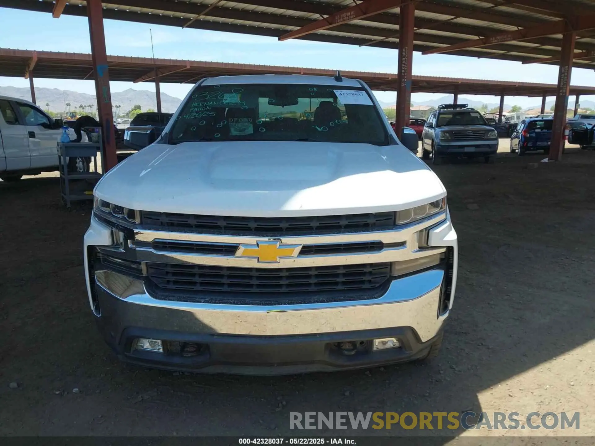 12 fotografías del automóvil dañado 1GCRYDED9LZ118079 CHEVROLET SILVERADO 1500 2020
