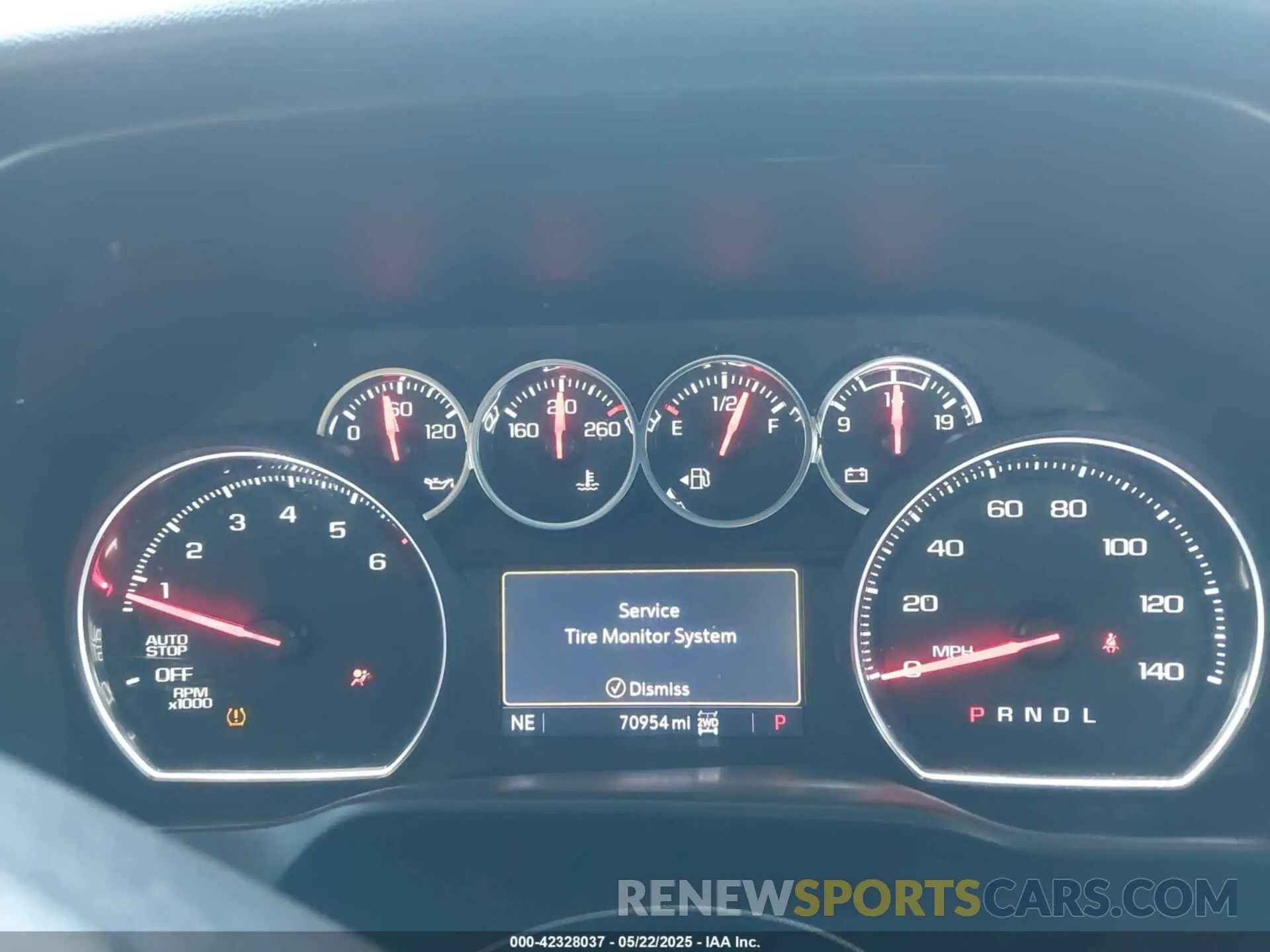 7 fotografías del automóvil dañado 1GCRYDED9LZ118079 CHEVROLET SILVERADO 1500 2020
