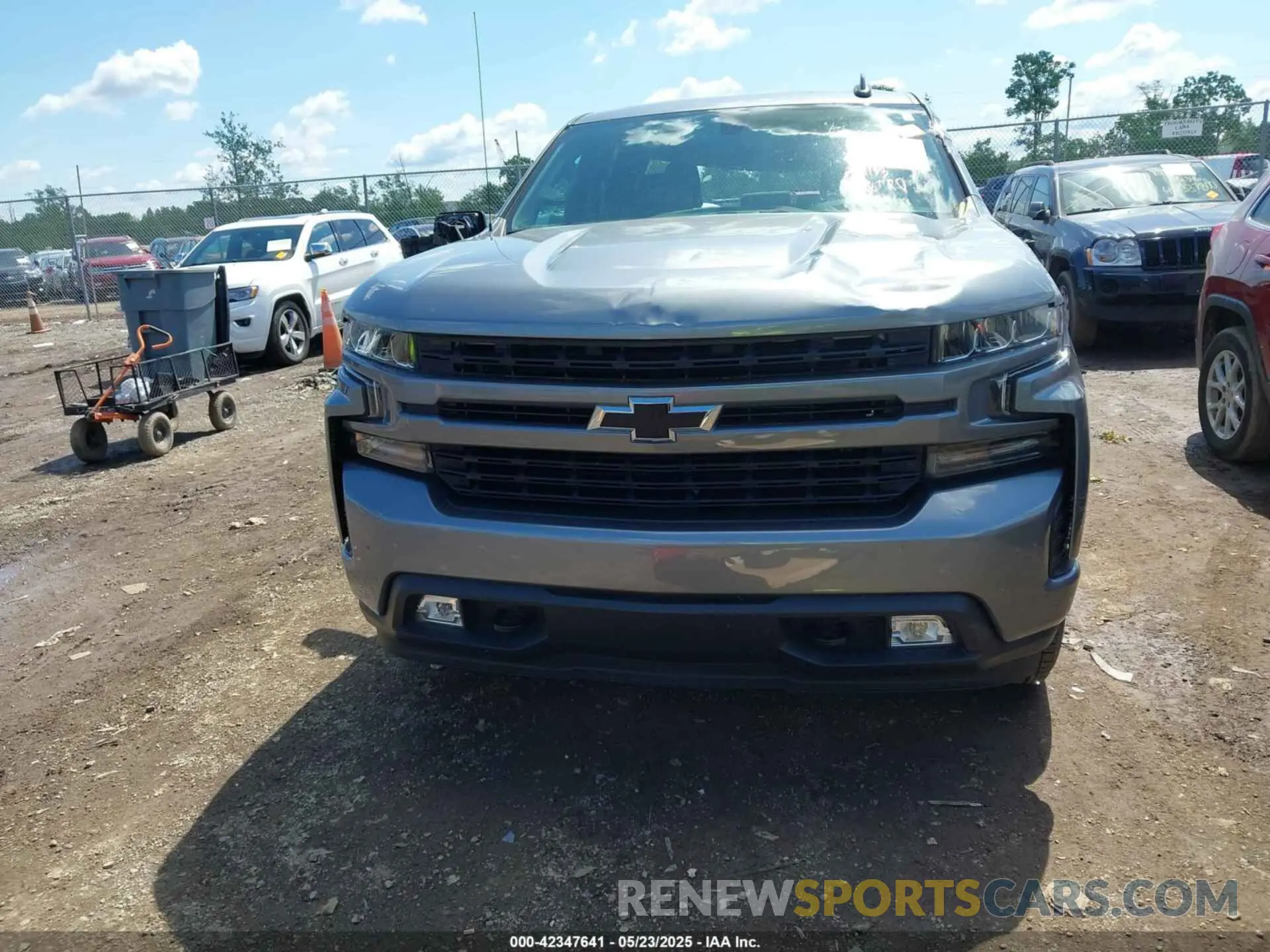 12 fotografías del automóvil dañado 1GCRYEED9LZ347514 CHEVROLET SILVERADO 1500 2020