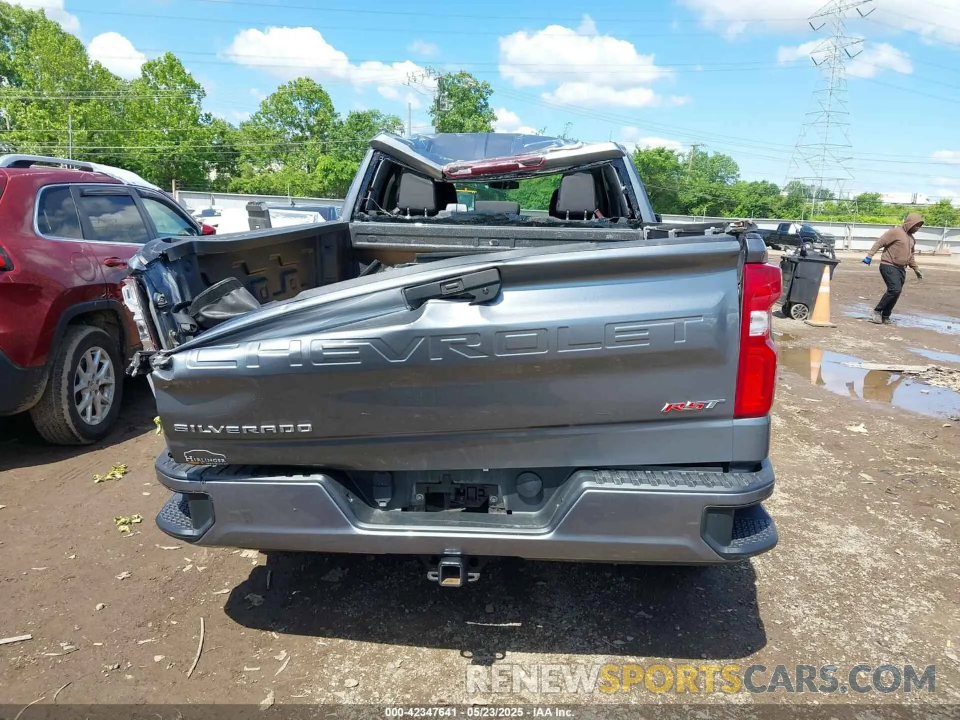 16 fotografías del automóvil dañado 1GCRYEED9LZ347514 CHEVROLET SILVERADO 1500 2020