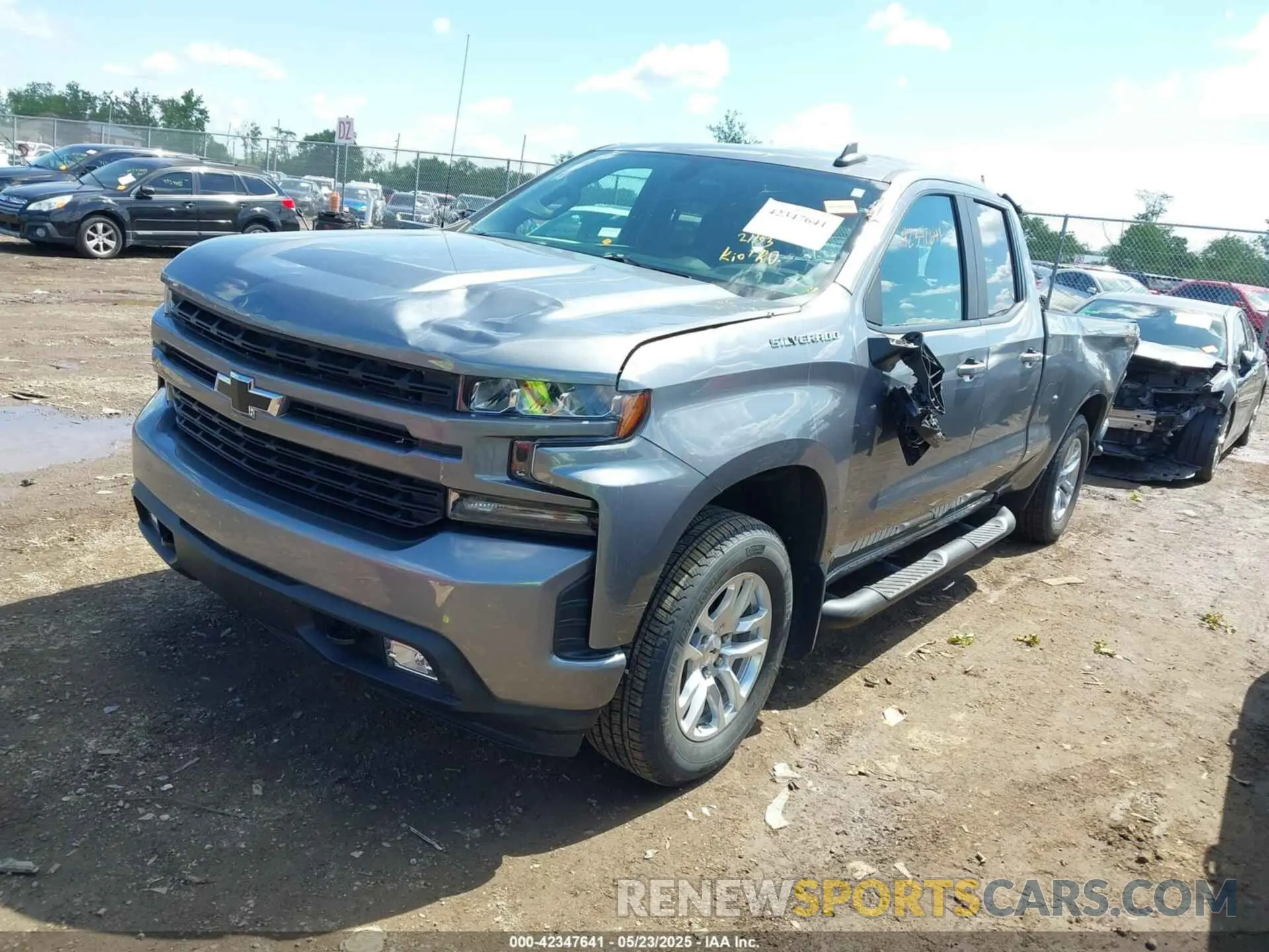 2 fotografías del automóvil dañado 1GCRYEED9LZ347514 CHEVROLET SILVERADO 1500 2020