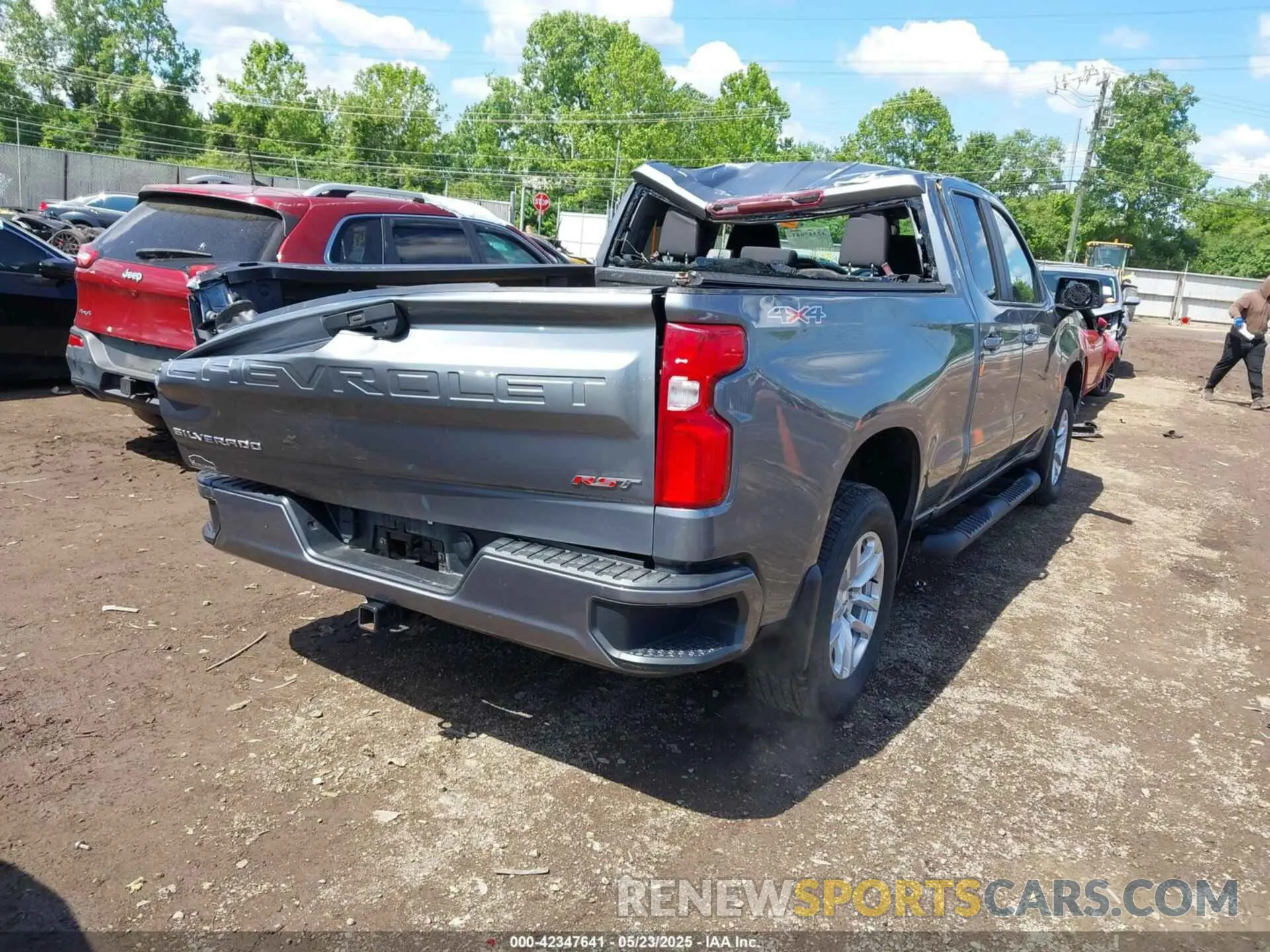 4 fotografías del automóvil dañado 1GCRYEED9LZ347514 CHEVROLET SILVERADO 1500 2020