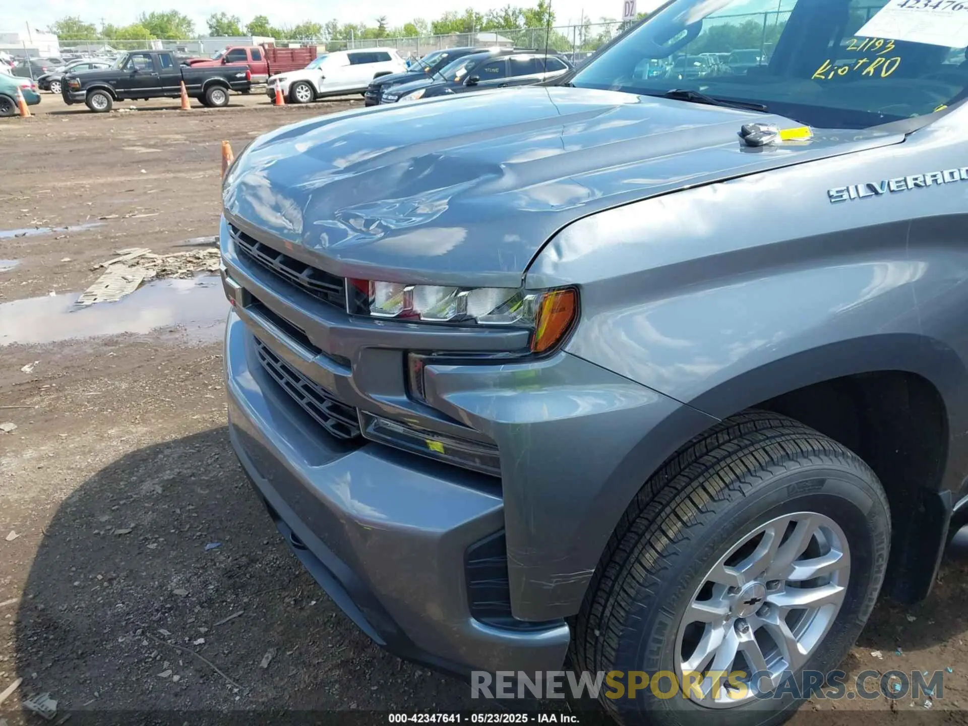 6 fotografías del automóvil dañado 1GCRYEED9LZ347514 CHEVROLET SILVERADO 1500 2020