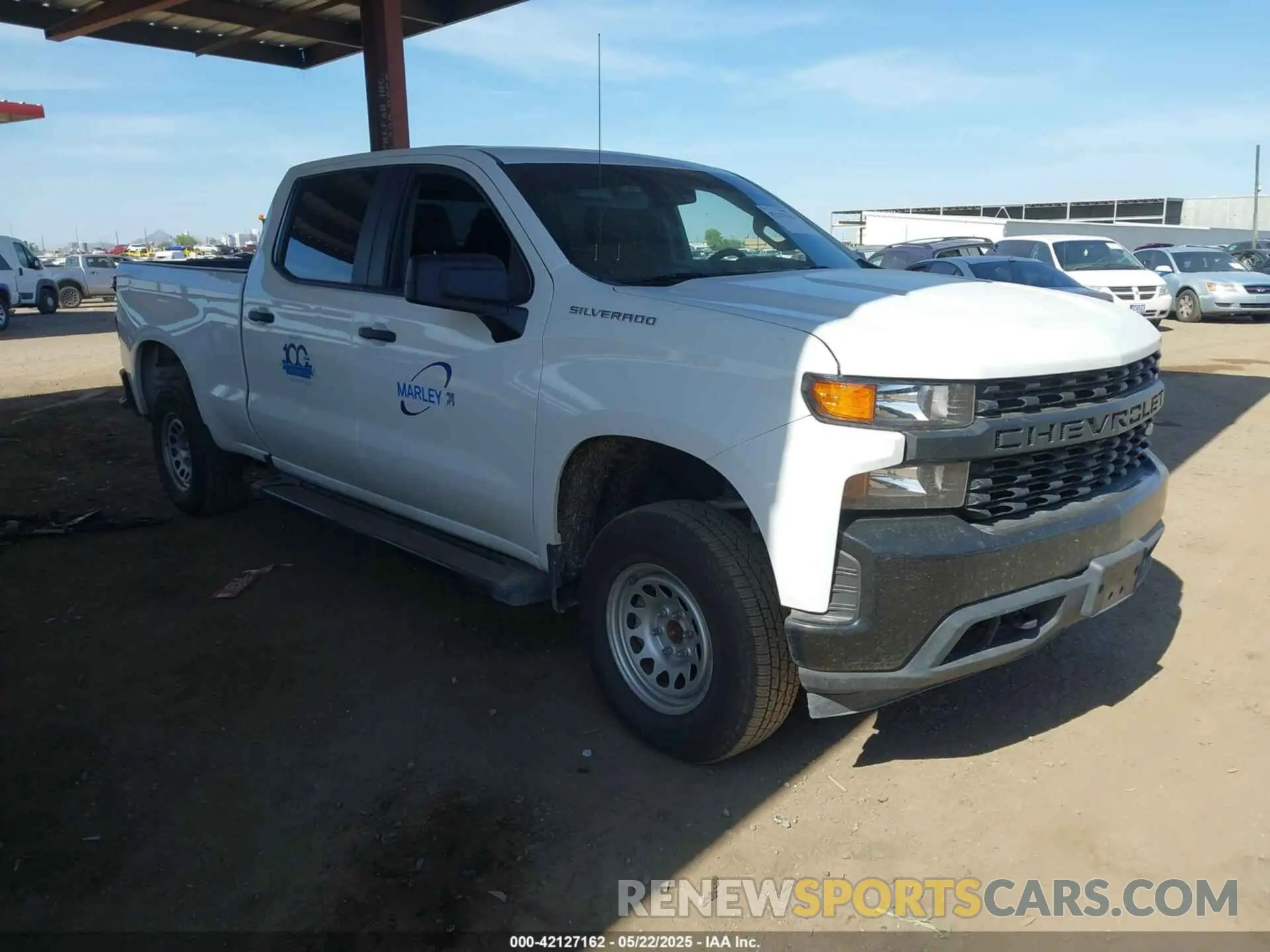 1 fotografías del automóvil dañado 1GCUYAEF1LZ165892 CHEVROLET SILVERADO 1500 2020