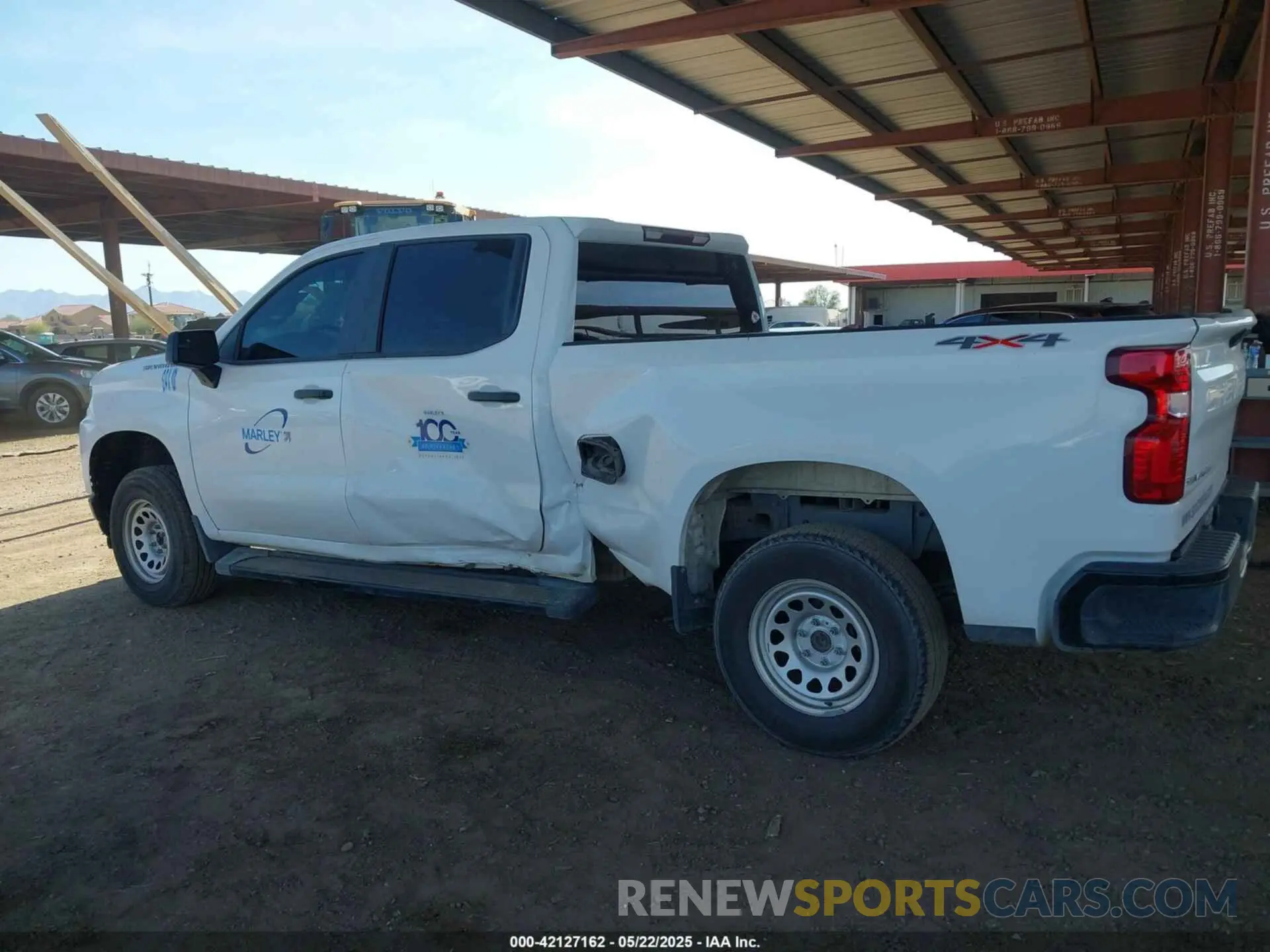 6 fotografías del automóvil dañado 1GCUYAEF1LZ165892 CHEVROLET SILVERADO 1500 2020