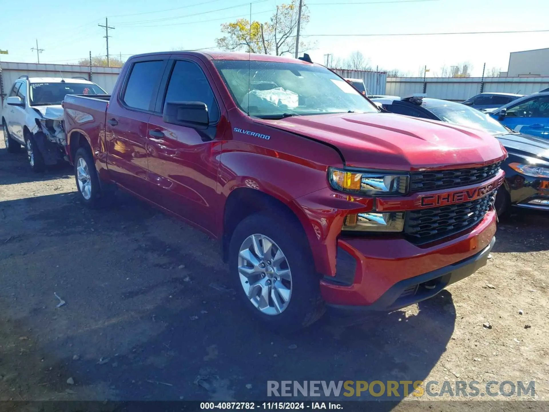 1 fotografías del automóvil dañado 1GCUYBEFXLZ305217 CHEVROLET SILVERADO 1500 2020