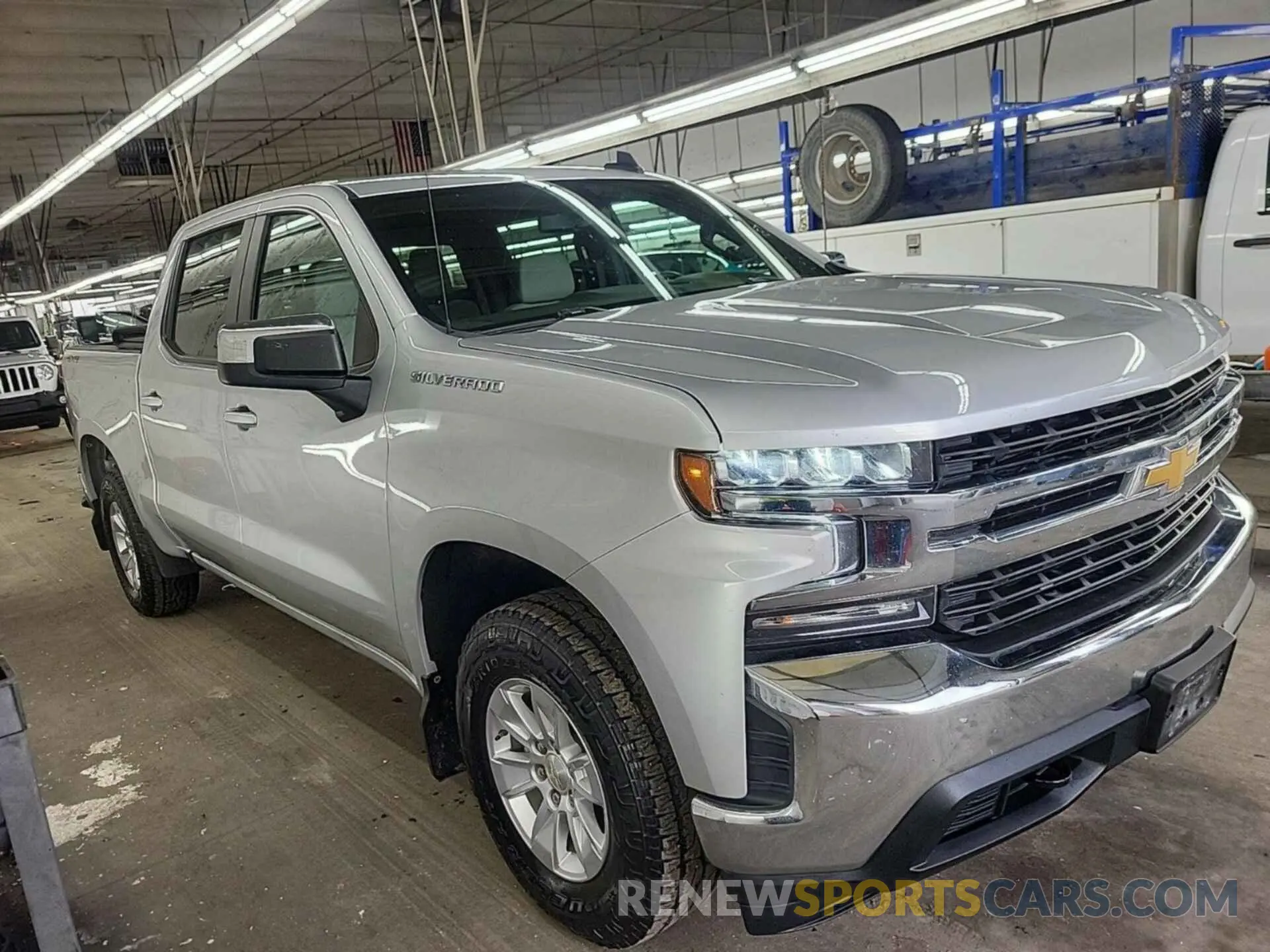 11 fotografías del automóvil dañado 1GCUYDED0LZ170436 CHEVROLET SILVERADO 1500 2020