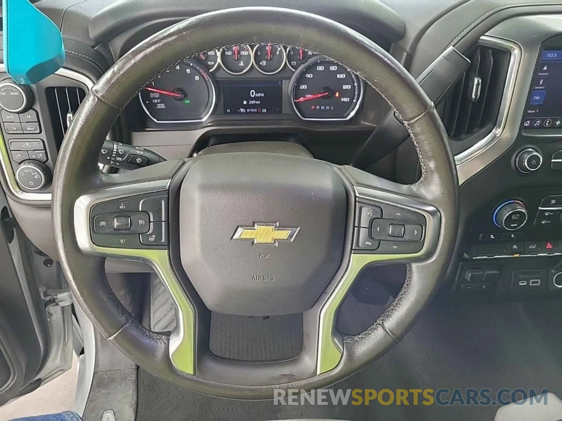 27 fotografías del automóvil dañado 1GCUYDED0LZ170436 CHEVROLET SILVERADO 1500 2020