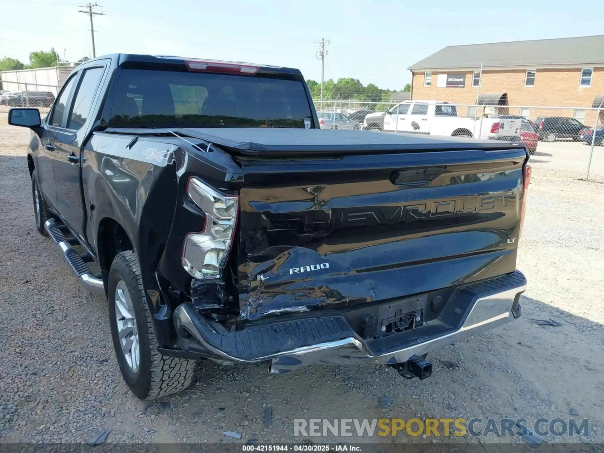 6 fotografías del automóvil dañado 1GCUYDED1LZ308596 CHEVROLET SILVERADO 1500 2020