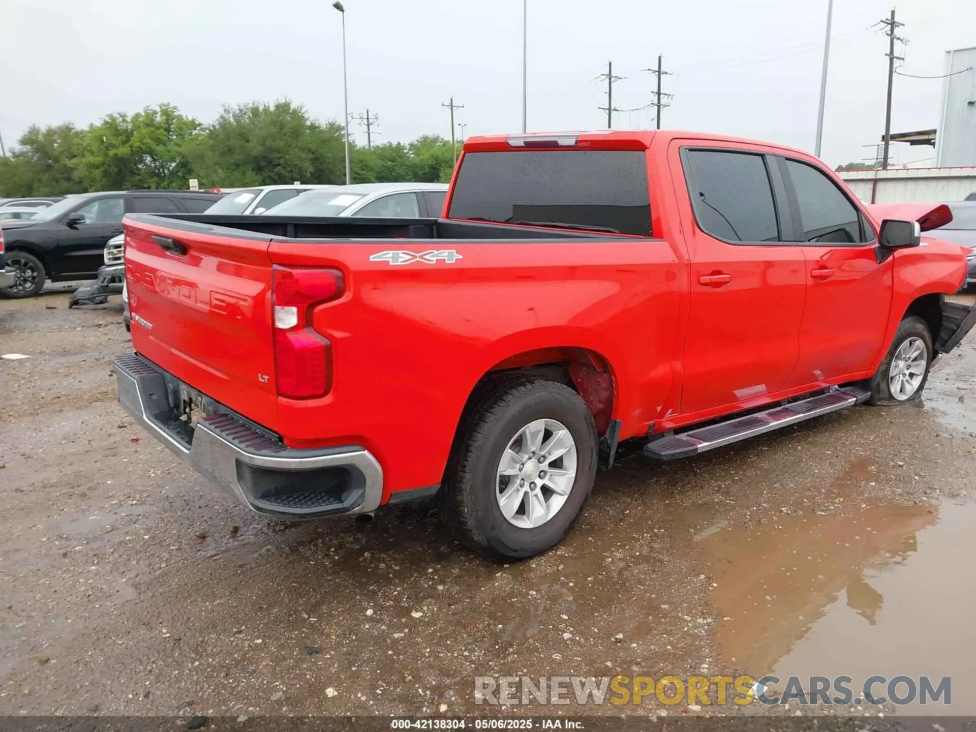 4 fotografías del automóvil dañado 1GCUYDED5LZ230954 CHEVROLET SILVERADO 1500 2020