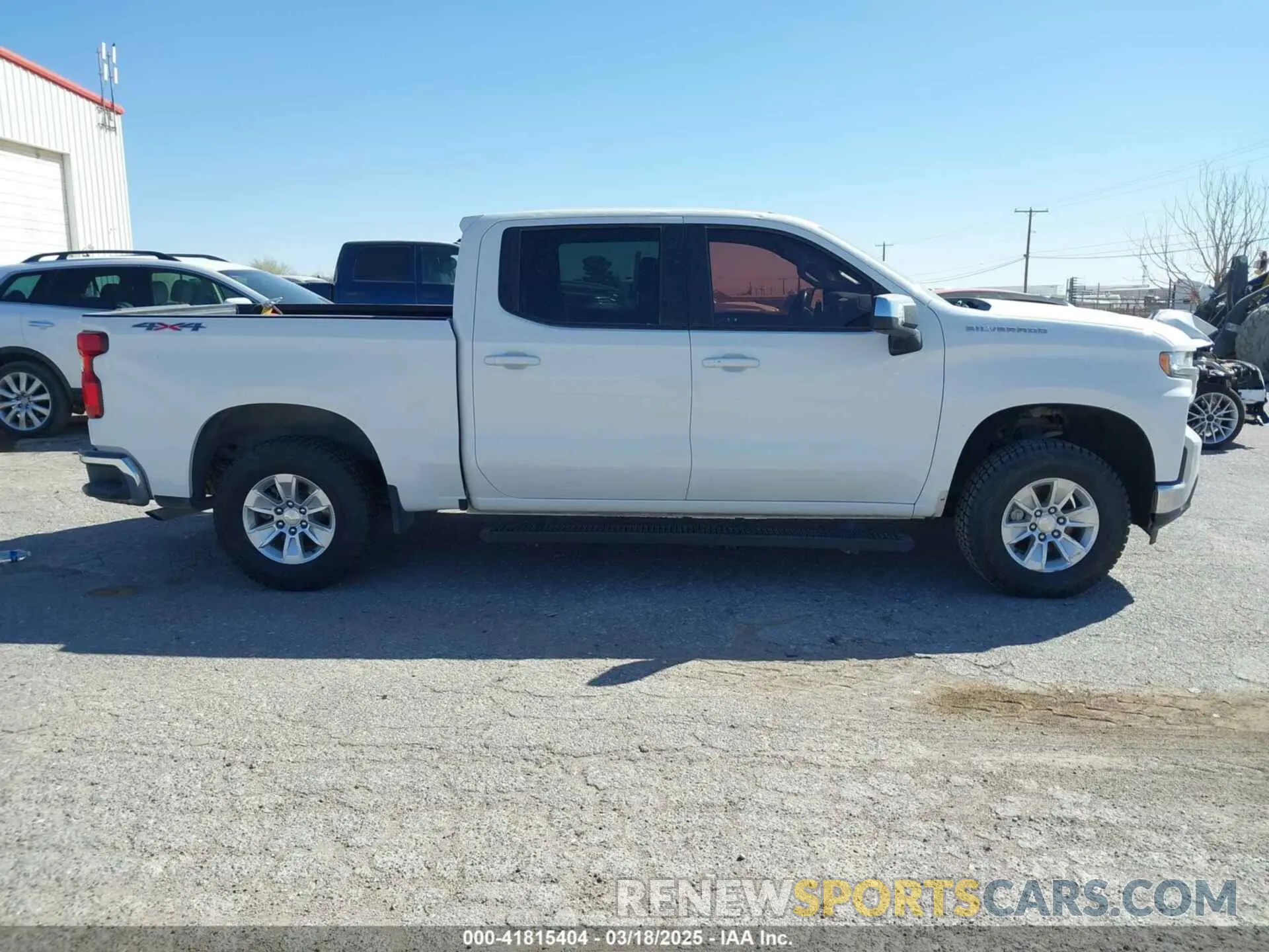 11 fotografías del automóvil dañado 1GCUYDED7LZ137028 CHEVROLET SILVERADO 1500 2020