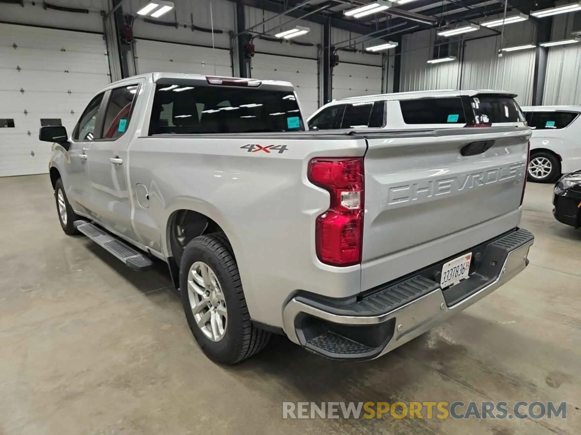 3 fotografías del automóvil dañado 1GCUYDED7LZ220183 CHEVROLET SILVERADO 1500 2020