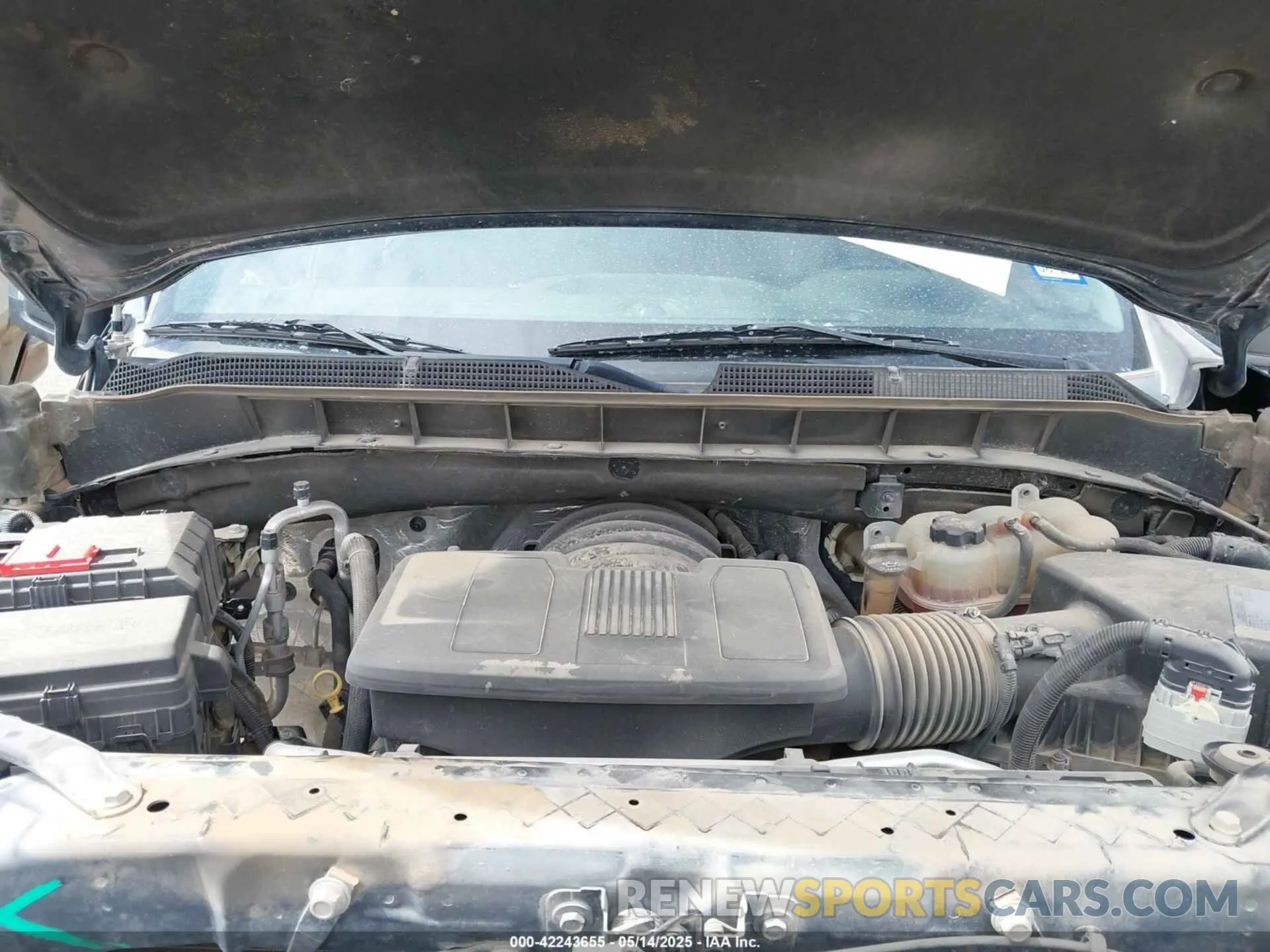 10 fotografías del automóvil dañado 1GCUYDEDXLZ225748 CHEVROLET SILVERADO 1500 2020
