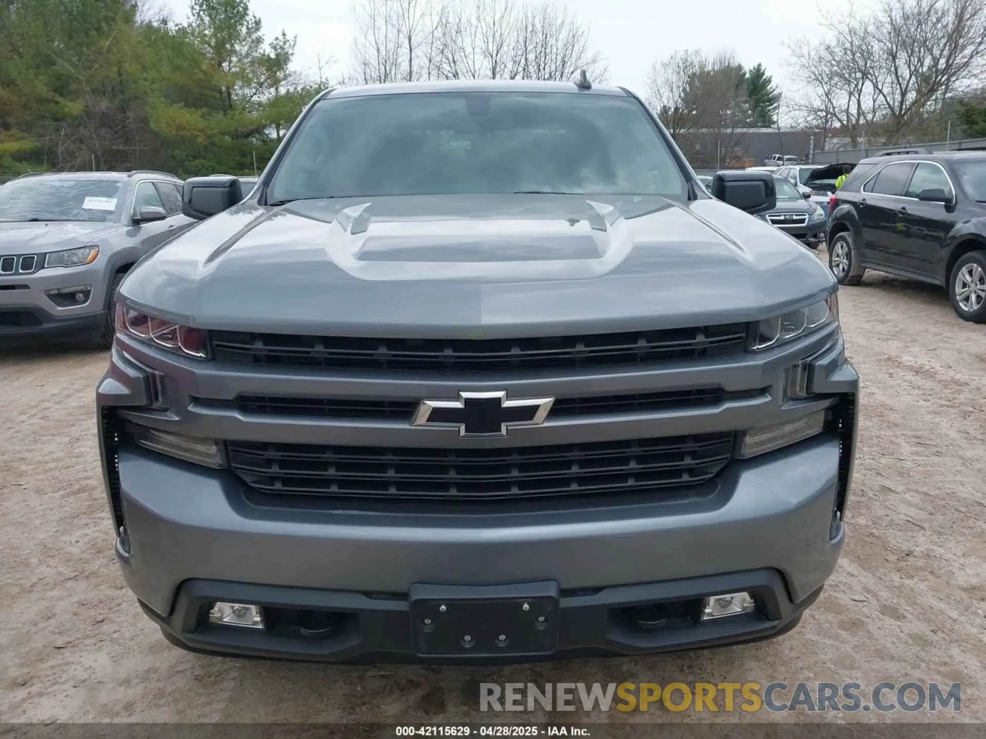 12 fotografías del automóvil dañado 1GCUYEED3LZ215133 CHEVROLET SILVERADO 1500 2020