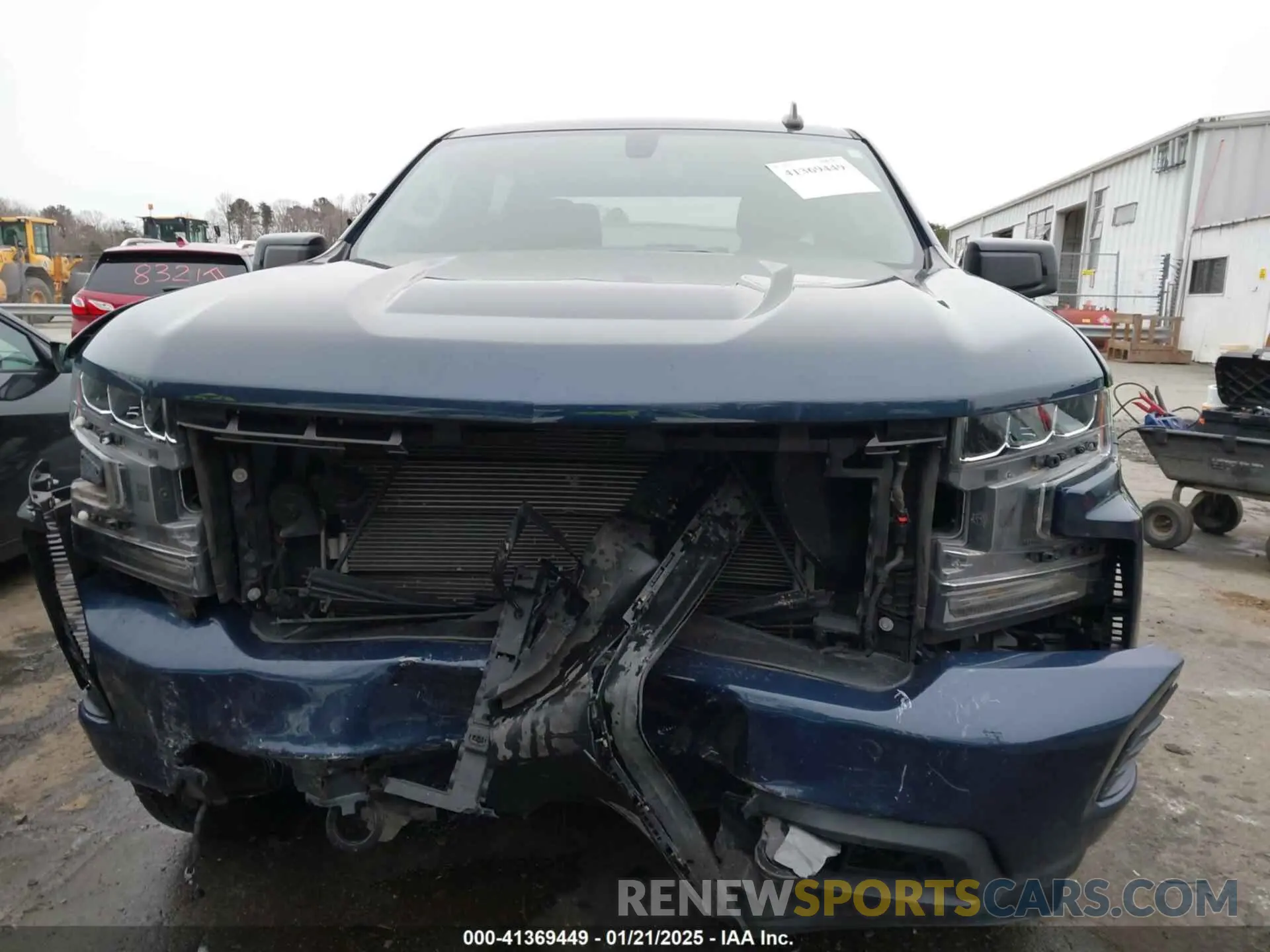 12 fotografías del automóvil dañado 1GCUYEEDXLZ181725 CHEVROLET SILVERADO 1500 2020