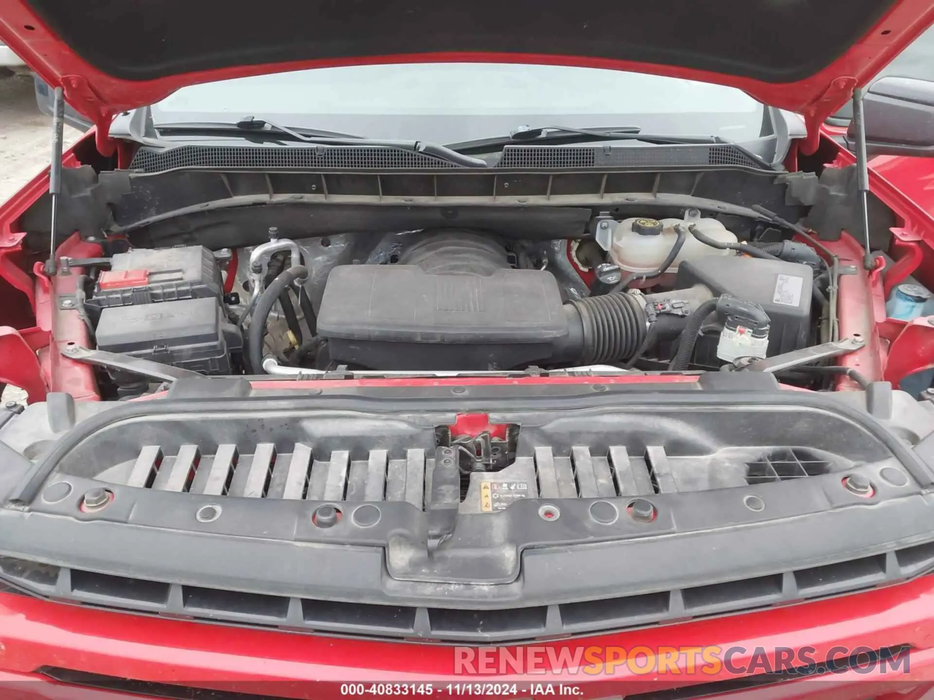 10 fotografías del automóvil dañado 1GCUYEEL5LZ217991 CHEVROLET SILVERADO 1500 2020