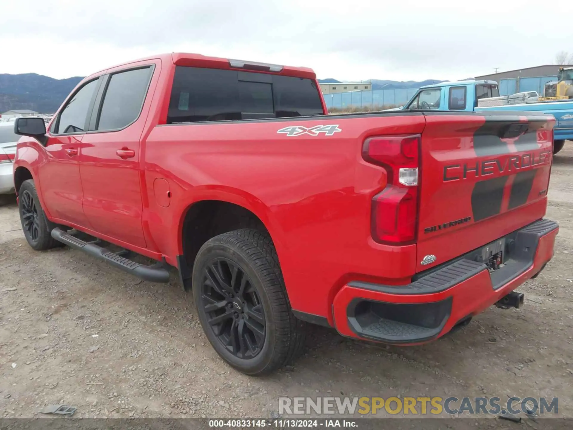 3 fotografías del automóvil dañado 1GCUYEEL5LZ217991 CHEVROLET SILVERADO 1500 2020