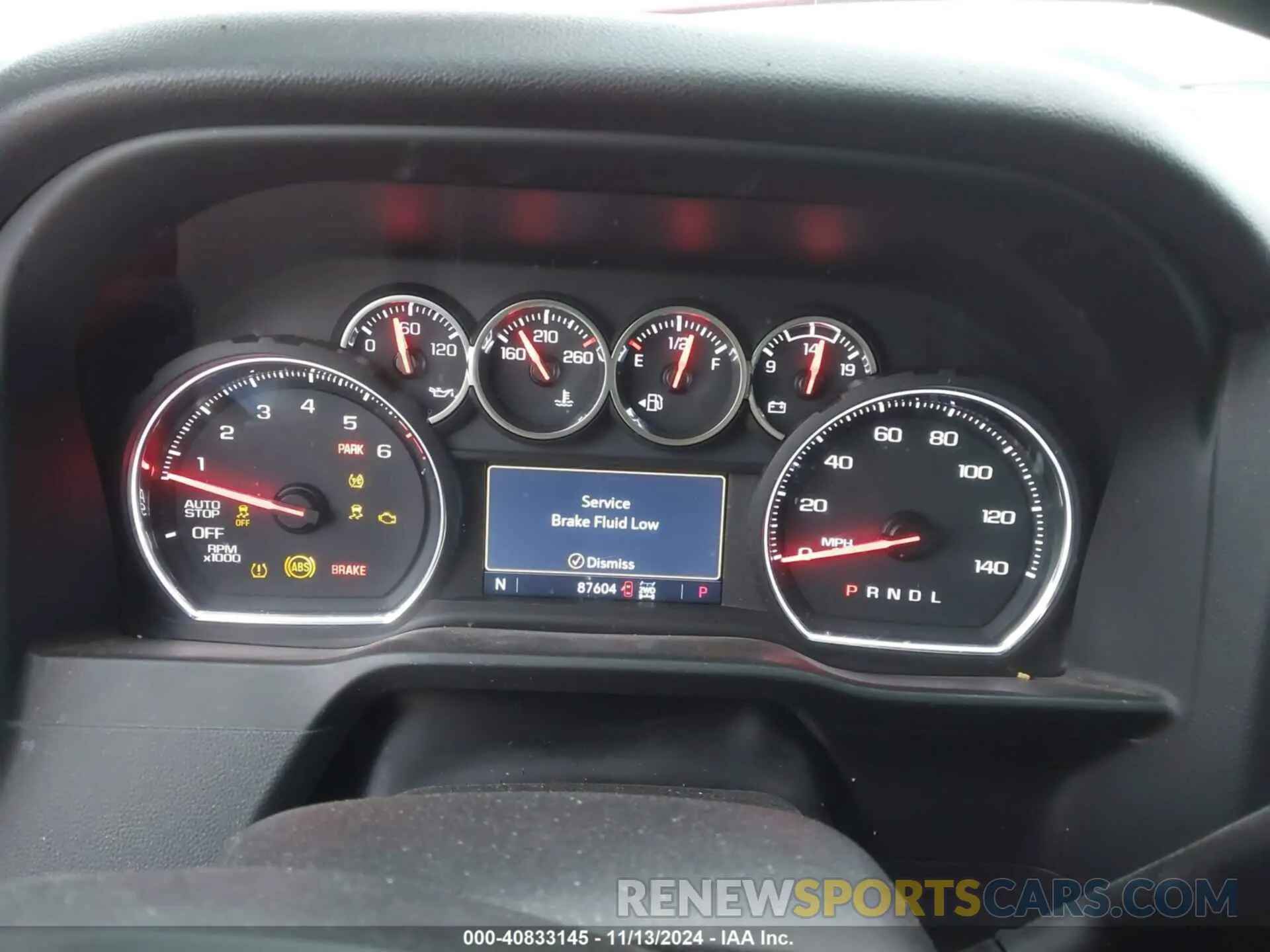 7 fotografías del automóvil dañado 1GCUYEEL5LZ217991 CHEVROLET SILVERADO 1500 2020
