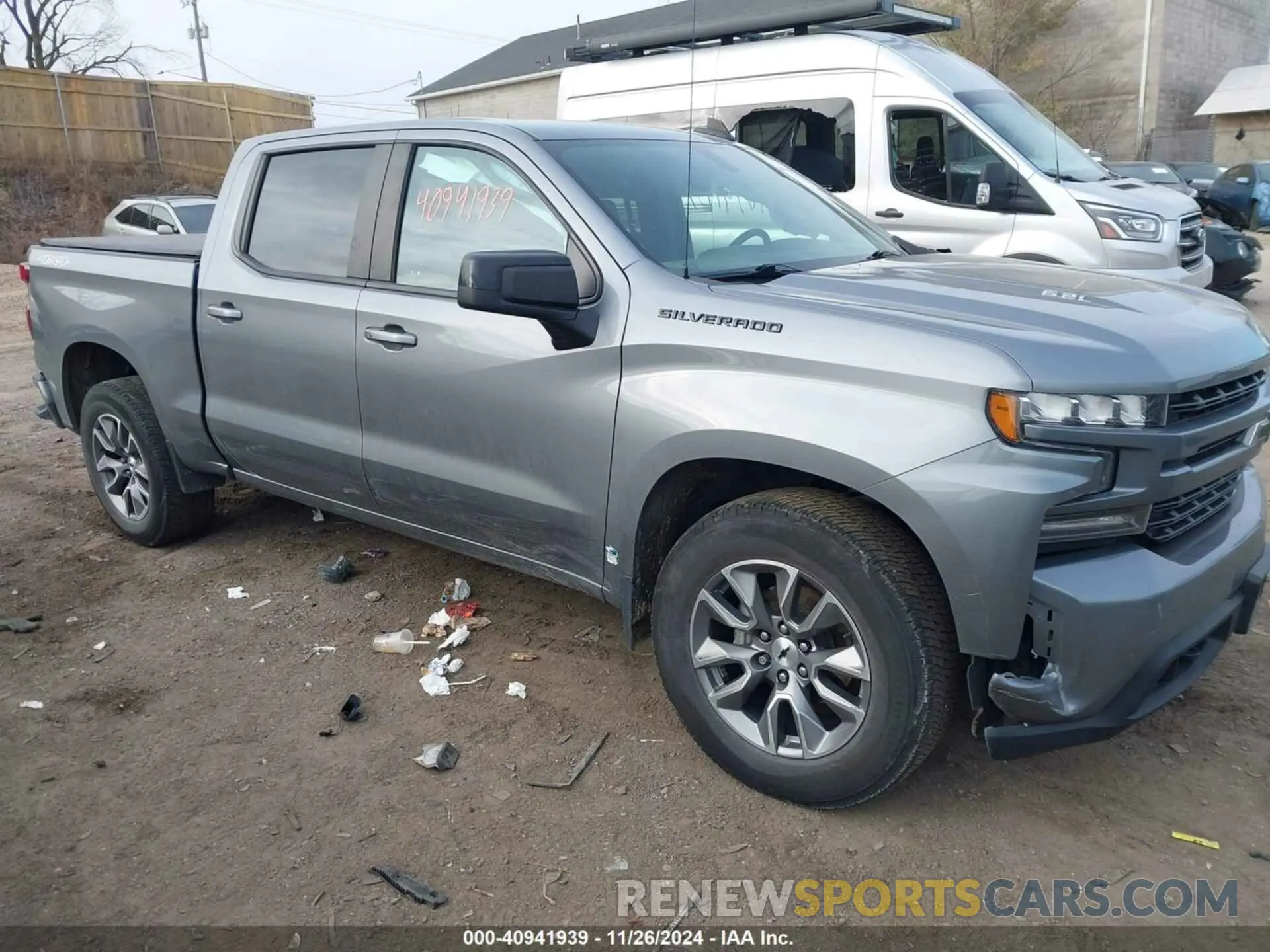 1 fotografías del automóvil dañado 1GCUYEEL6LZ235092 CHEVROLET SILVERADO 1500 2020