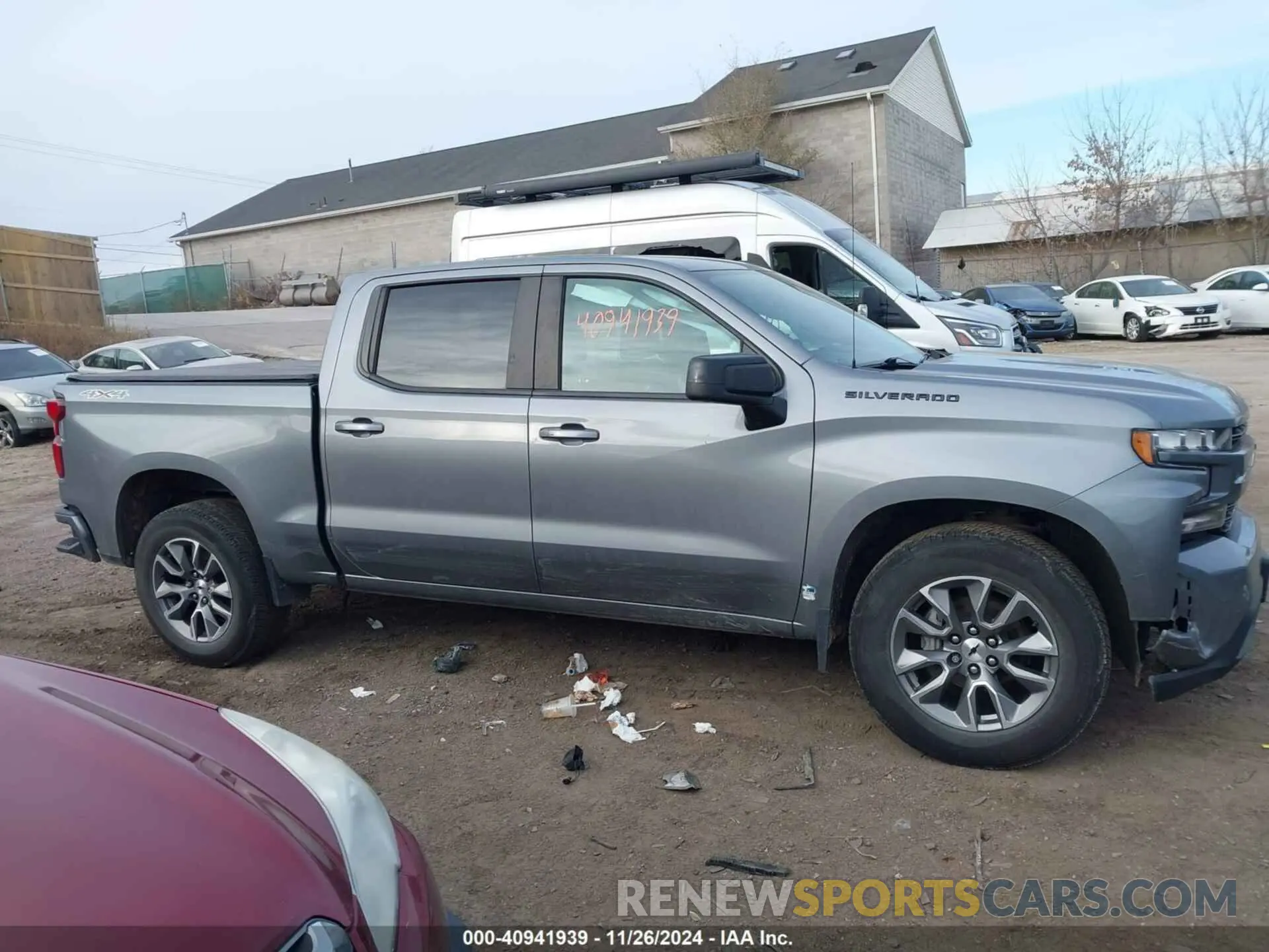 13 fotografías del automóvil dañado 1GCUYEEL6LZ235092 CHEVROLET SILVERADO 1500 2020