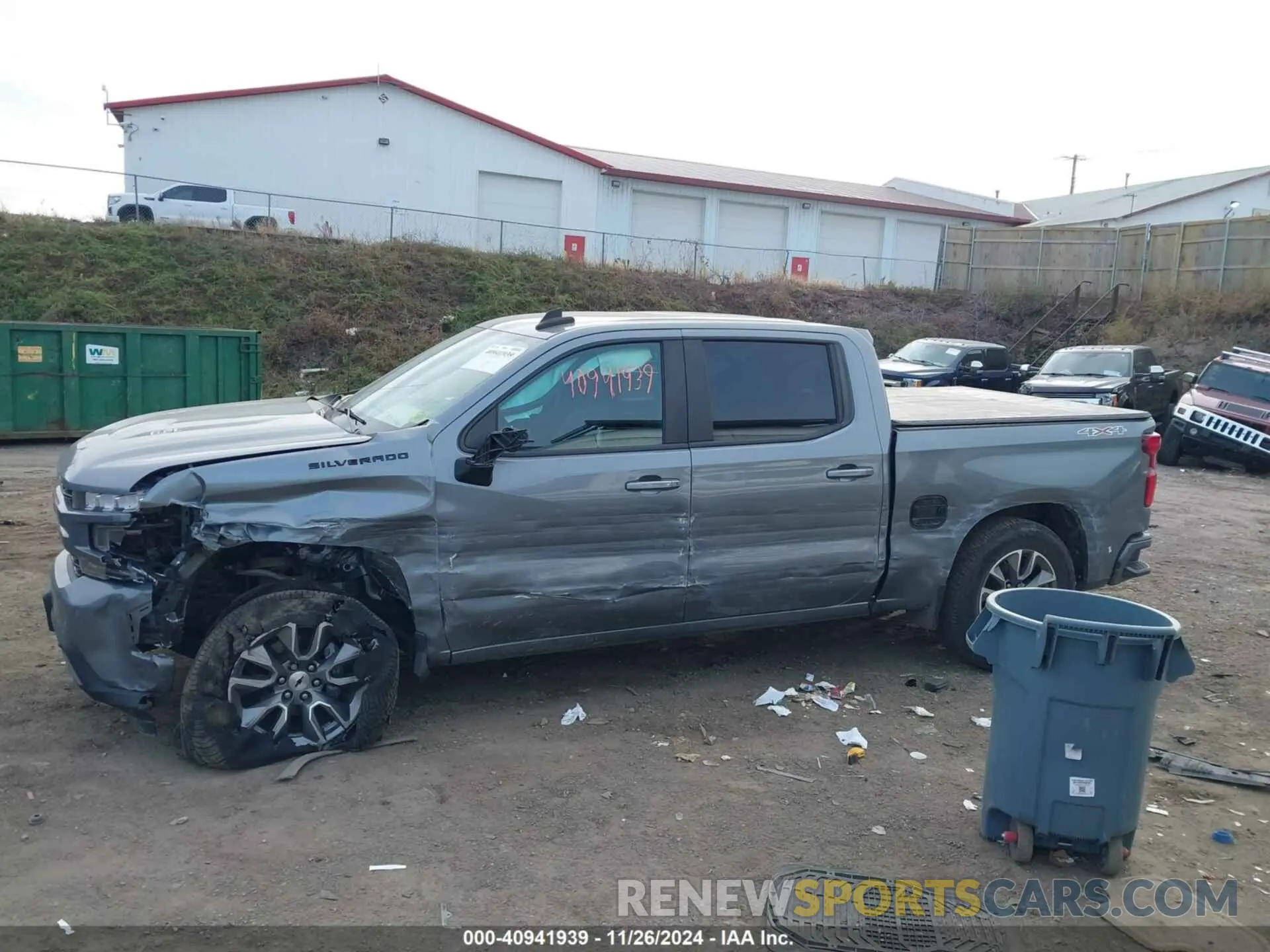 14 fotografías del automóvil dañado 1GCUYEEL6LZ235092 CHEVROLET SILVERADO 1500 2020