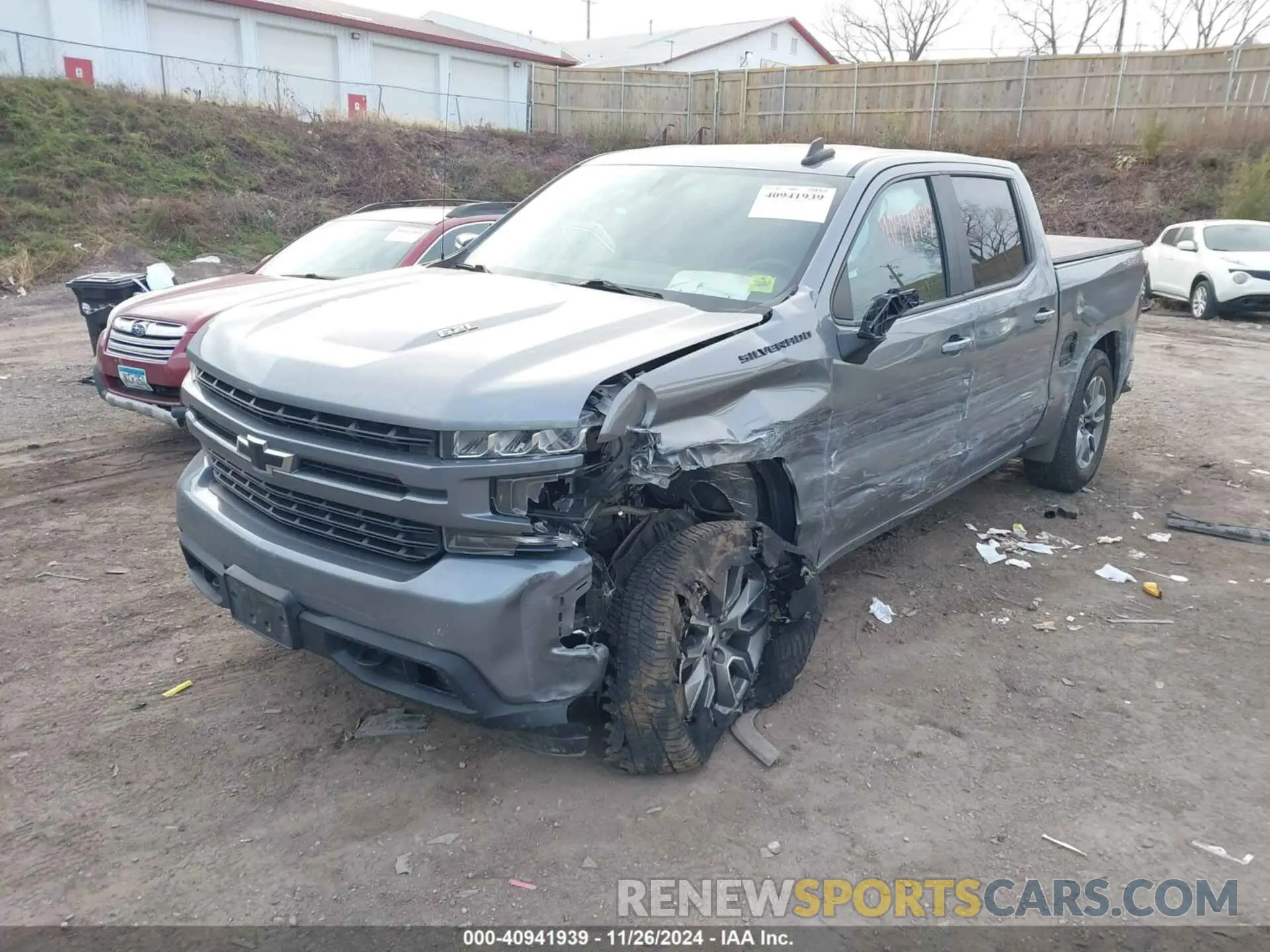 6 fotografías del automóvil dañado 1GCUYEEL6LZ235092 CHEVROLET SILVERADO 1500 2020