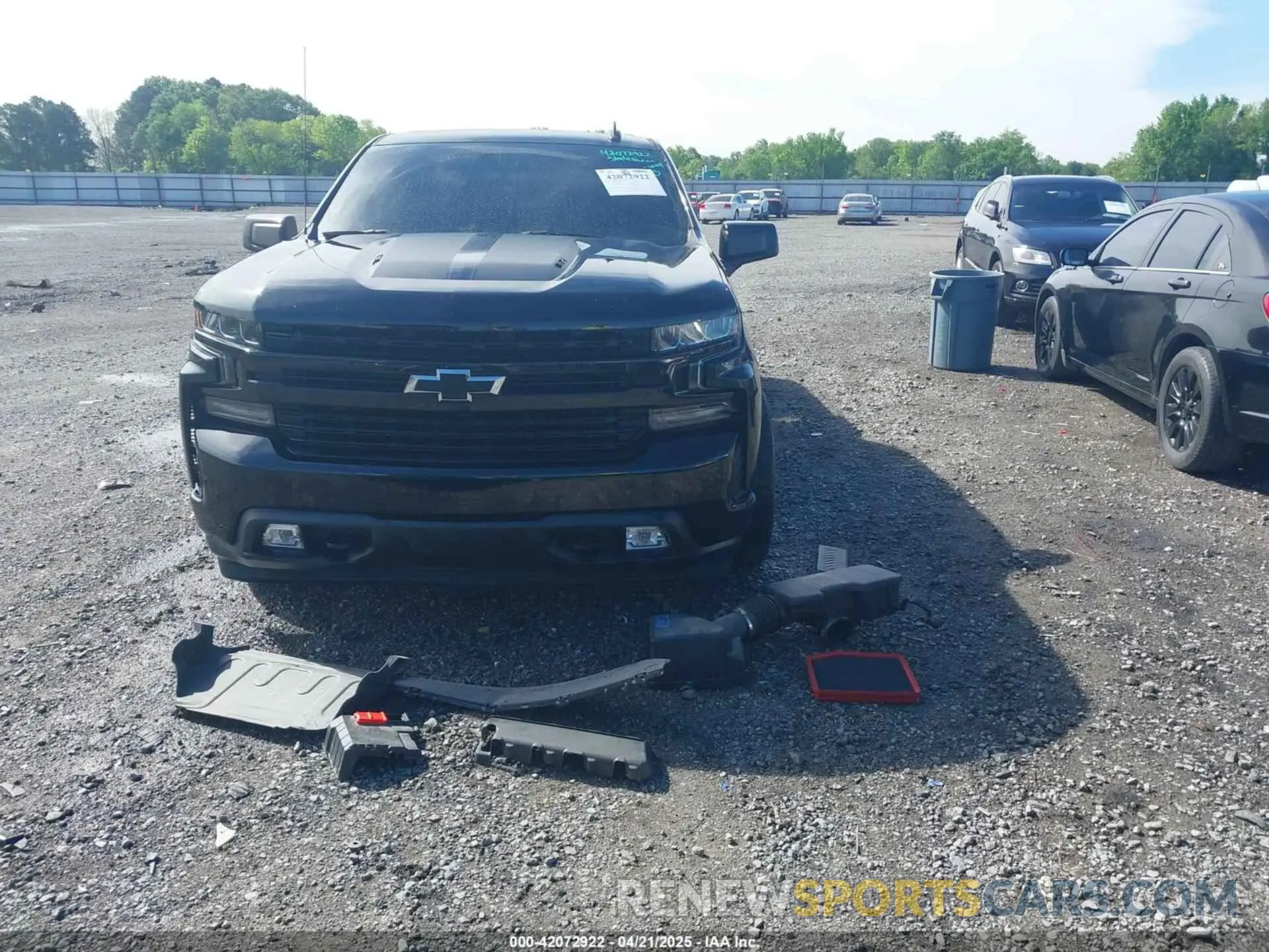 6 fotografías del automóvil dañado 1GCUYEEL6LZ378415 CHEVROLET SILVERADO 1500 2020