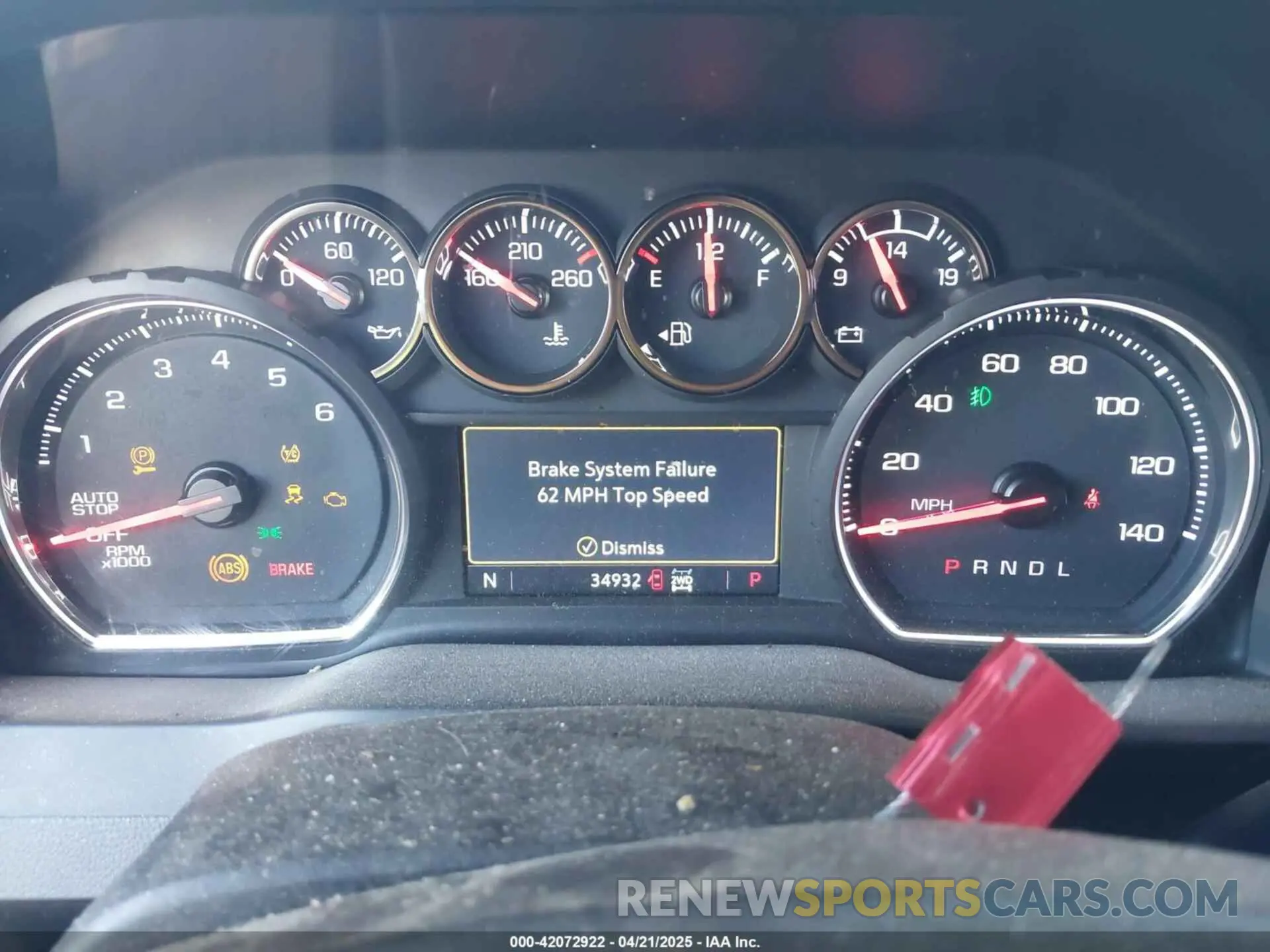 7 fotografías del automóvil dañado 1GCUYEEL6LZ378415 CHEVROLET SILVERADO 1500 2020