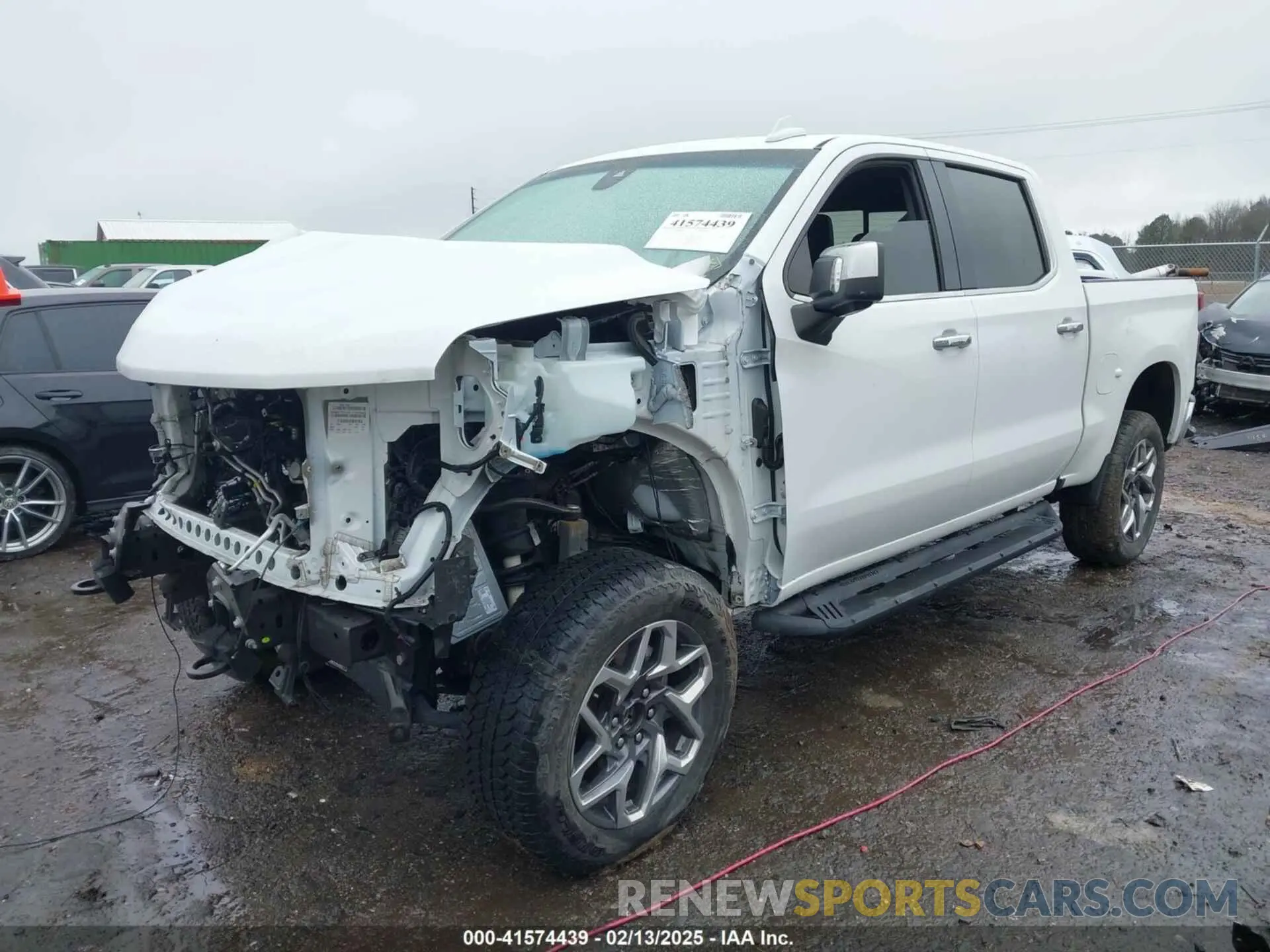 2 fotografías del automóvil dañado 1GCUYGED6LZ210732 CHEVROLET SILVERADO 1500 2020