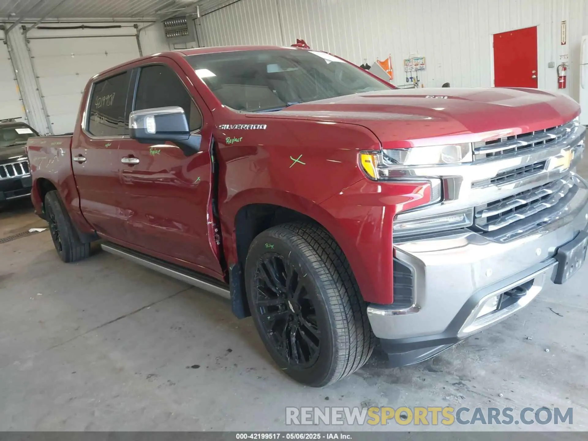 1 fotografías del automóvil dañado 1GCUYGEL8LZ126273 CHEVROLET SILVERADO 1500 2020