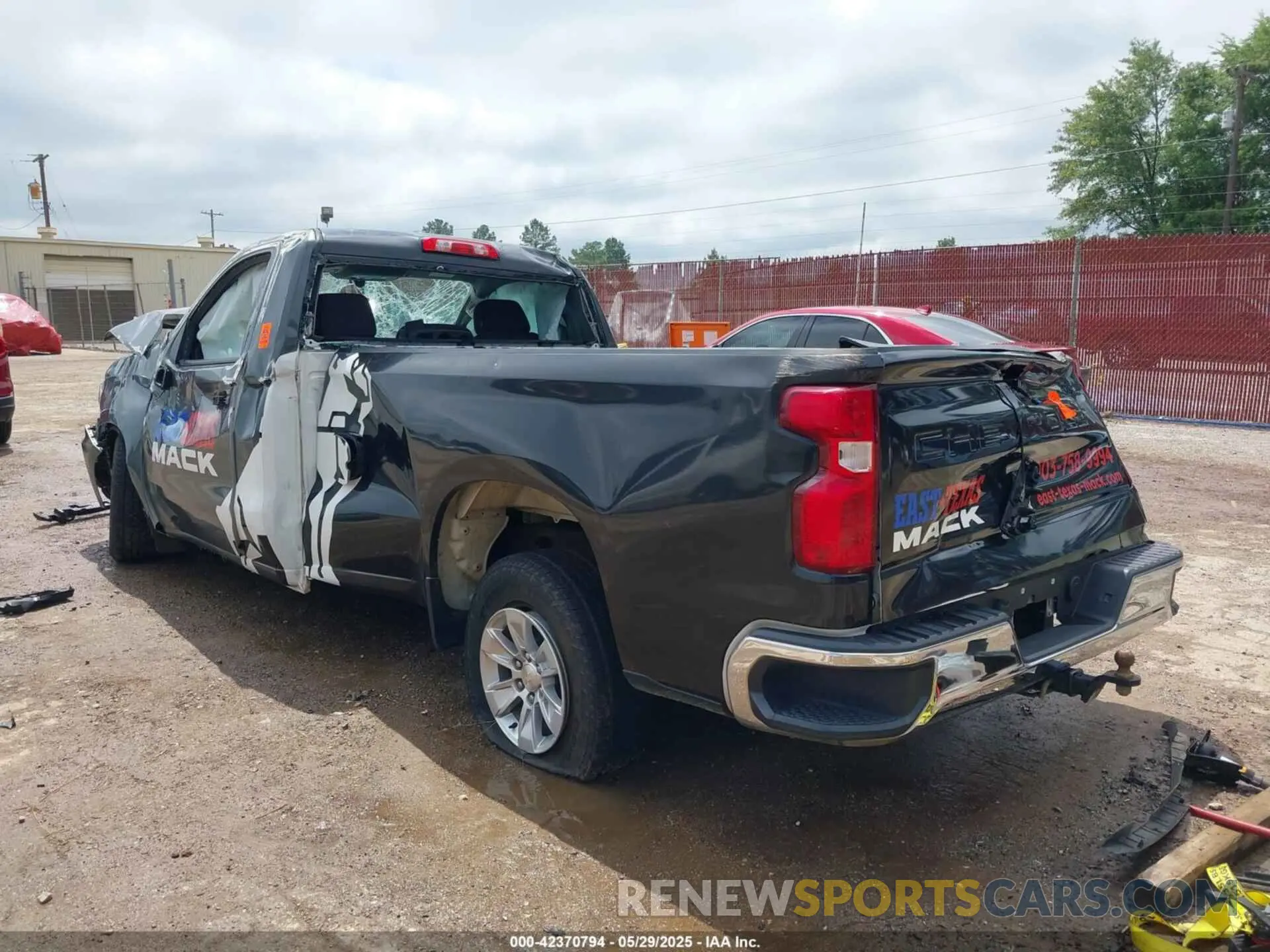 3 fotografías del automóvil dañado 3GCNWAEF0LG413382 CHEVROLET SILVERADO 1500 2020
