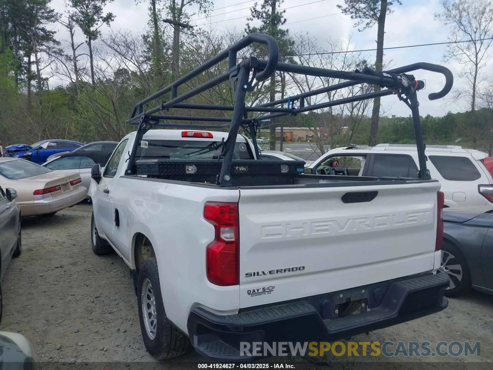 14 fotografías del automóvil dañado 3GCNWAEH7LG110780 CHEVROLET SILVERADO 1500 2020