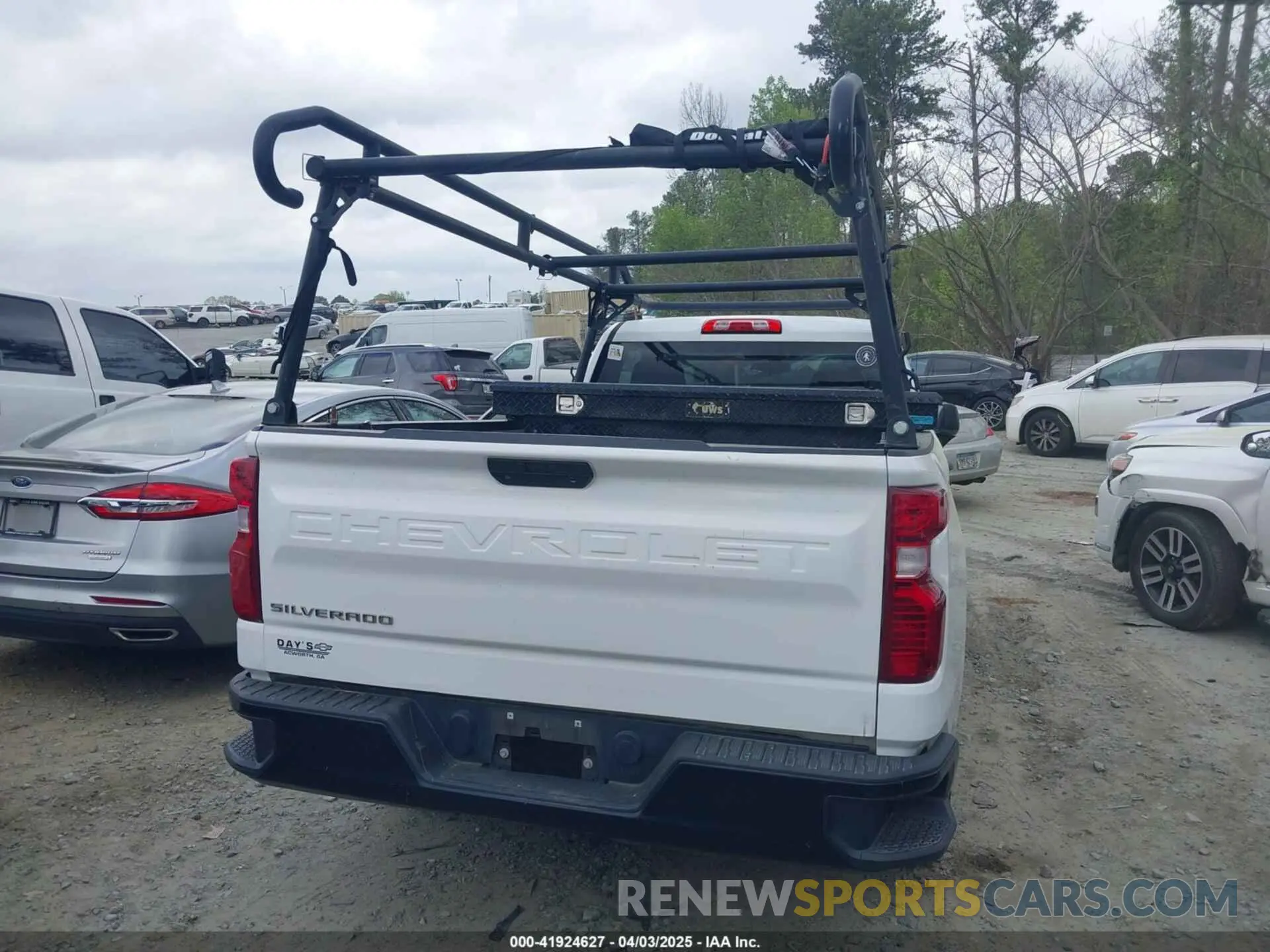 16 fotografías del automóvil dañado 3GCNWAEH7LG110780 CHEVROLET SILVERADO 1500 2020
