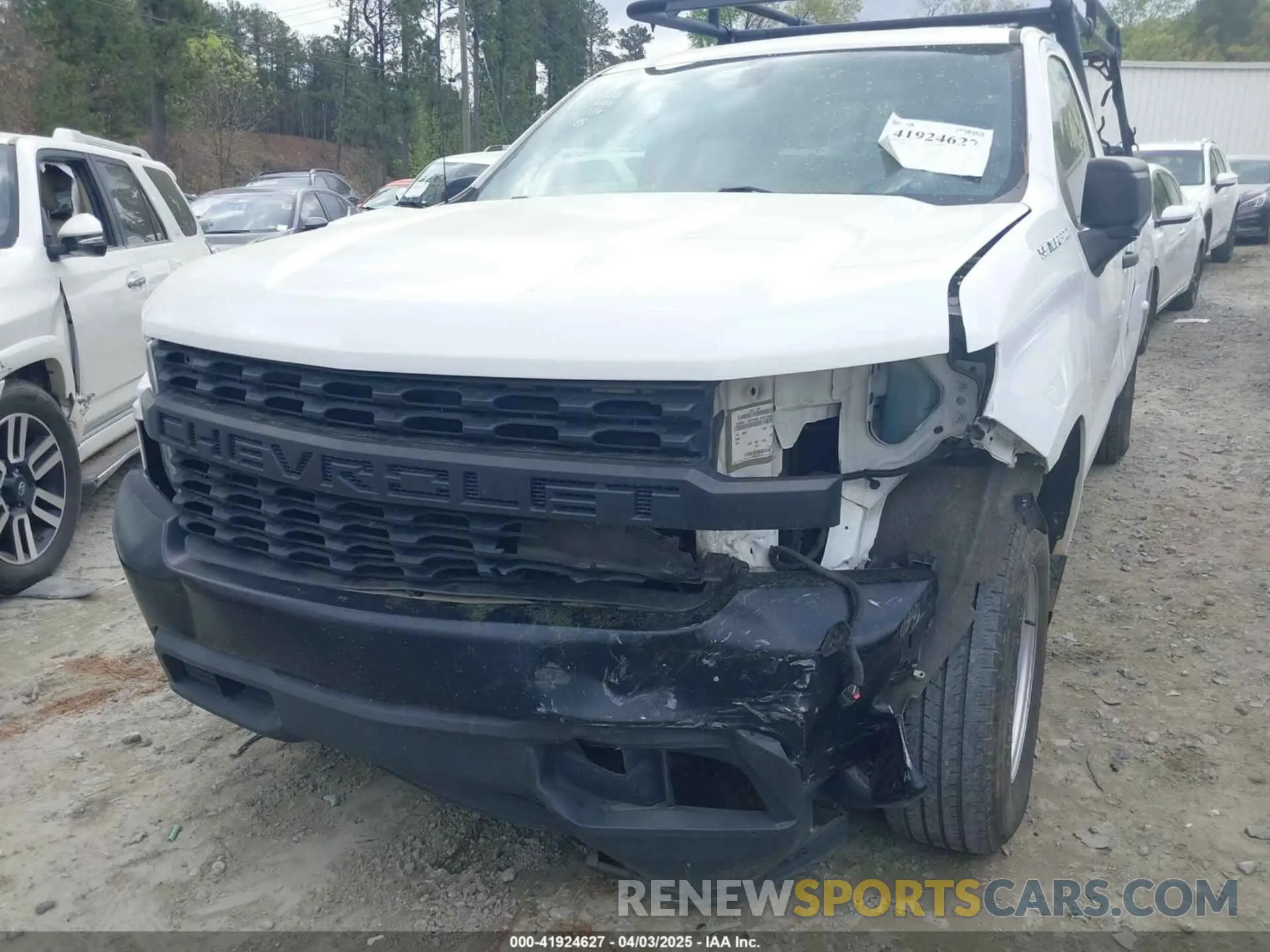 6 fotografías del automóvil dañado 3GCNWAEH7LG110780 CHEVROLET SILVERADO 1500 2020