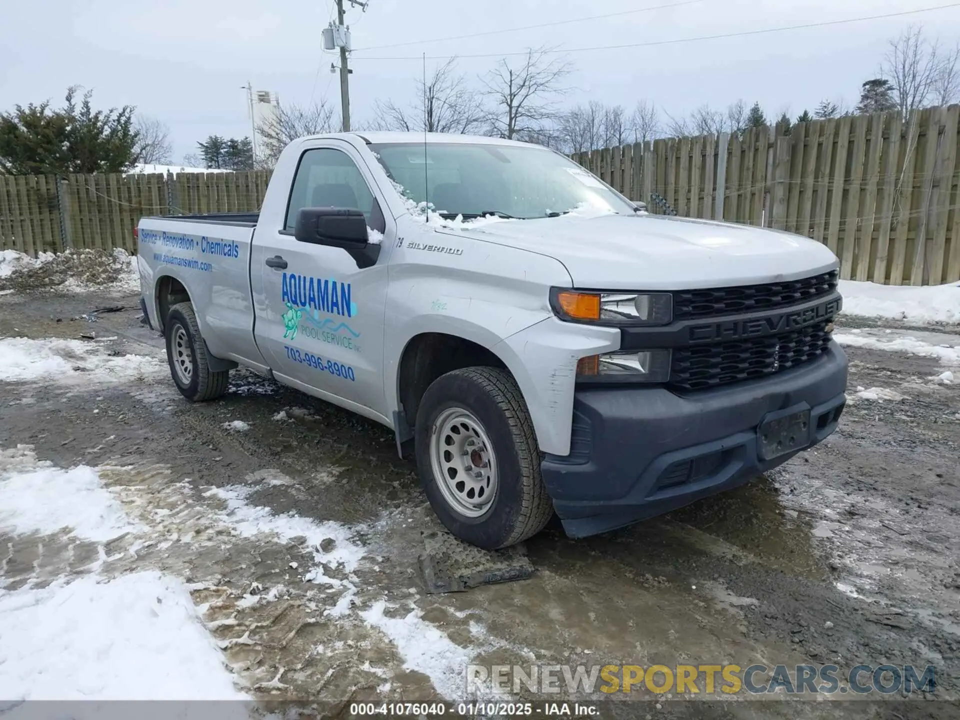 1 fotografías del automóvil dañado 3GCNWAEH7LG192395 CHEVROLET SILVERADO 1500 2020