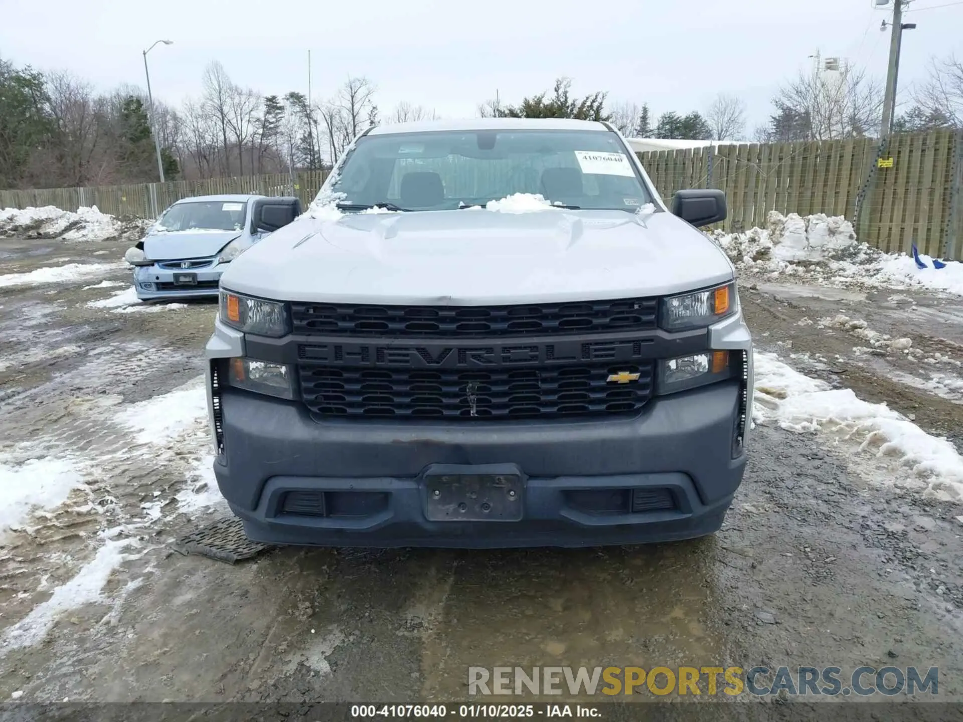 12 fotografías del automóvil dañado 3GCNWAEH7LG192395 CHEVROLET SILVERADO 1500 2020