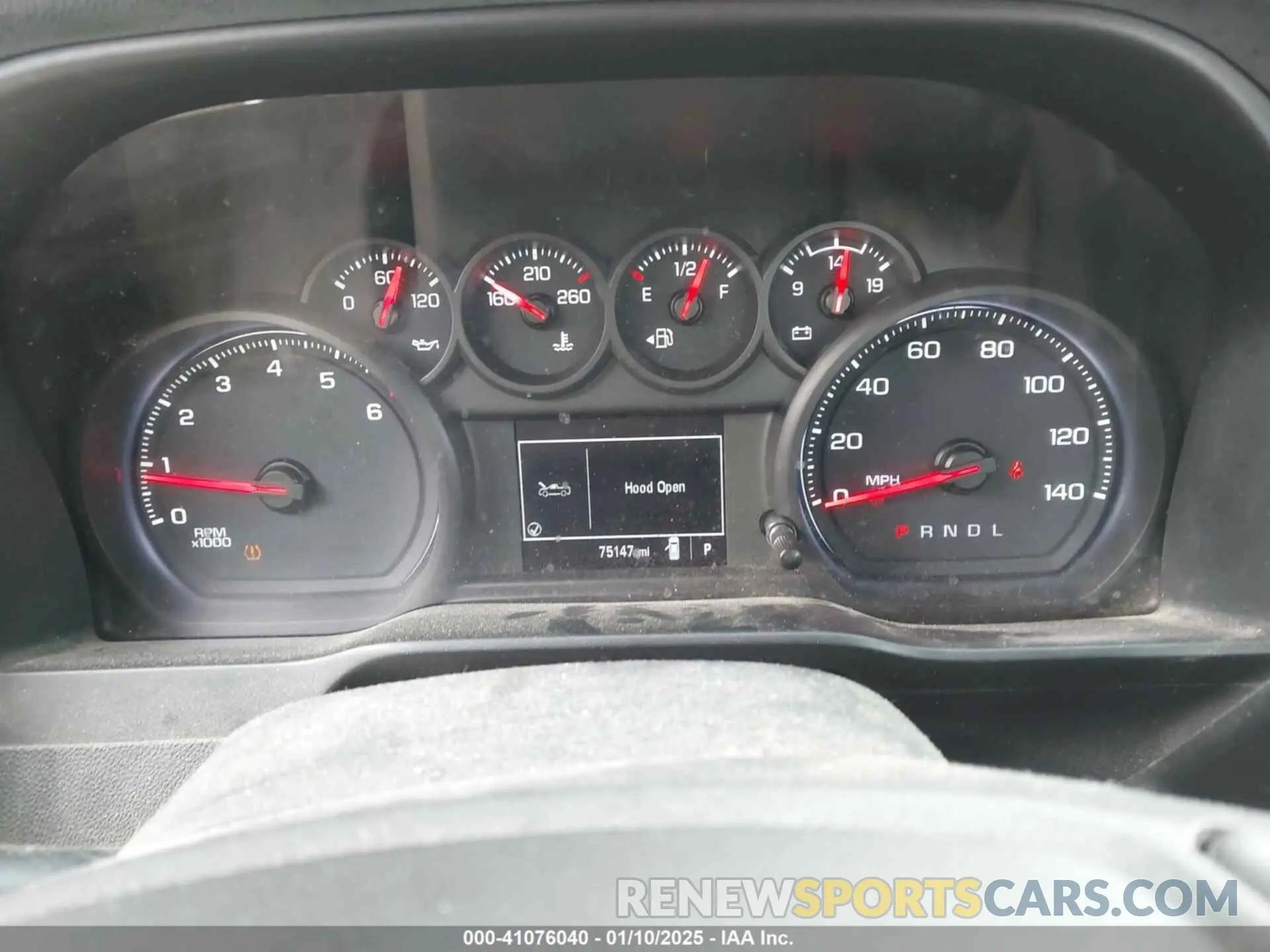 7 fotografías del automóvil dañado 3GCNWAEH7LG192395 CHEVROLET SILVERADO 1500 2020