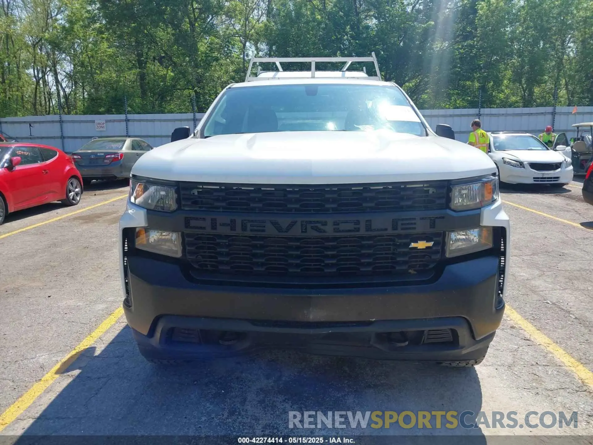 12 fotografías del automóvil dañado 3GCNYAEFXLG154197 CHEVROLET SILVERADO 1500 2020
