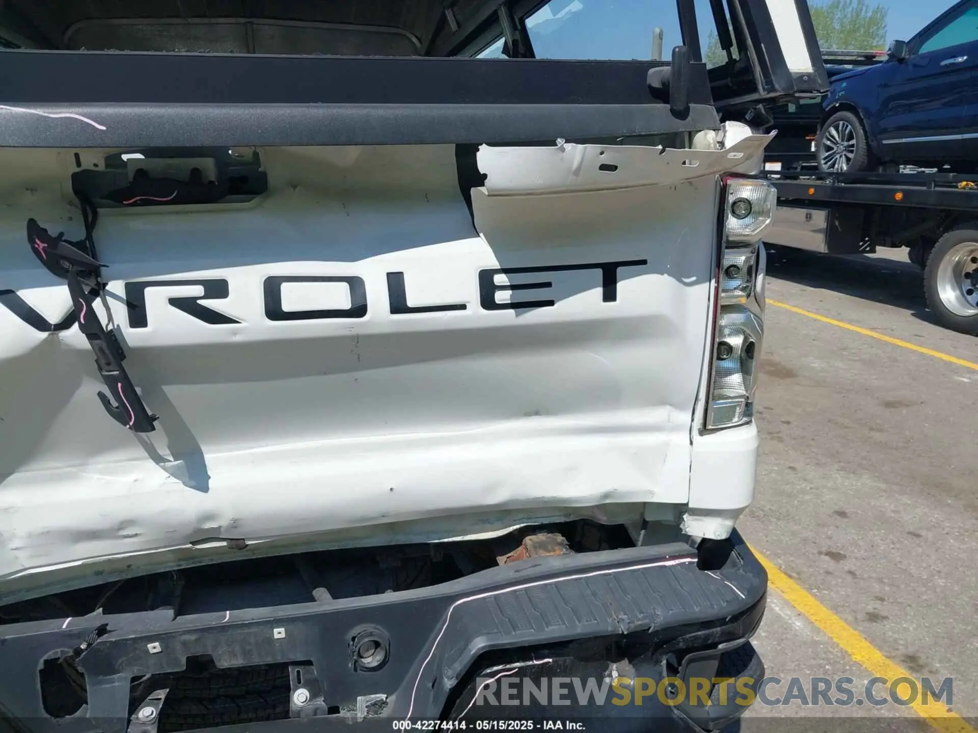 17 fotografías del automóvil dañado 3GCNYAEFXLG154197 CHEVROLET SILVERADO 1500 2020