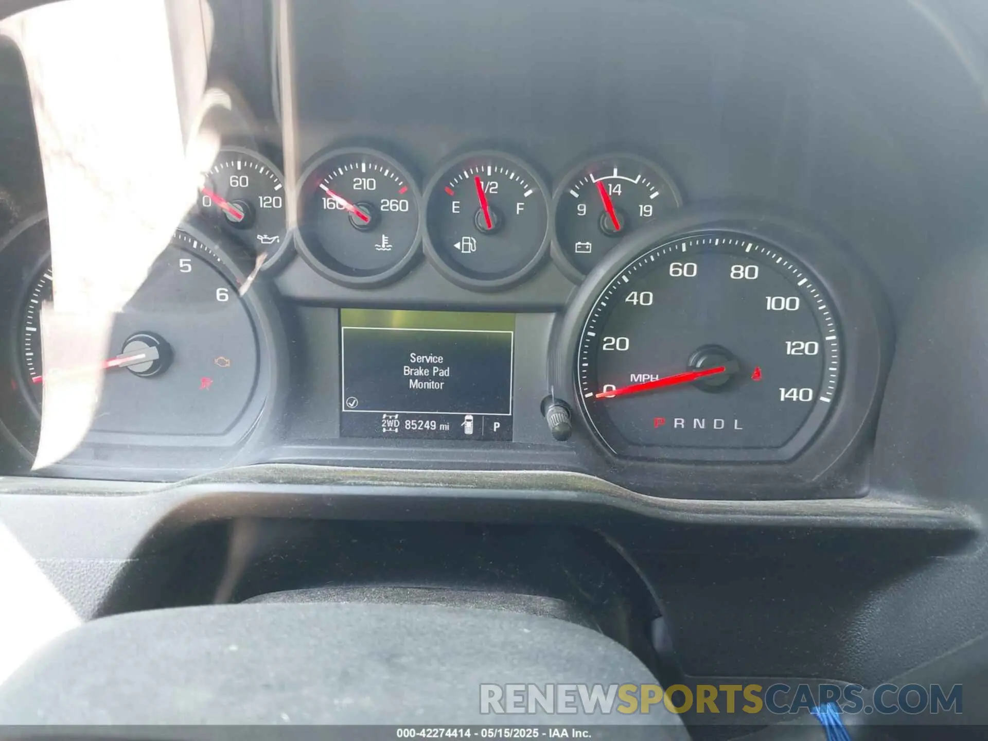 7 fotografías del automóvil dañado 3GCNYAEFXLG154197 CHEVROLET SILVERADO 1500 2020