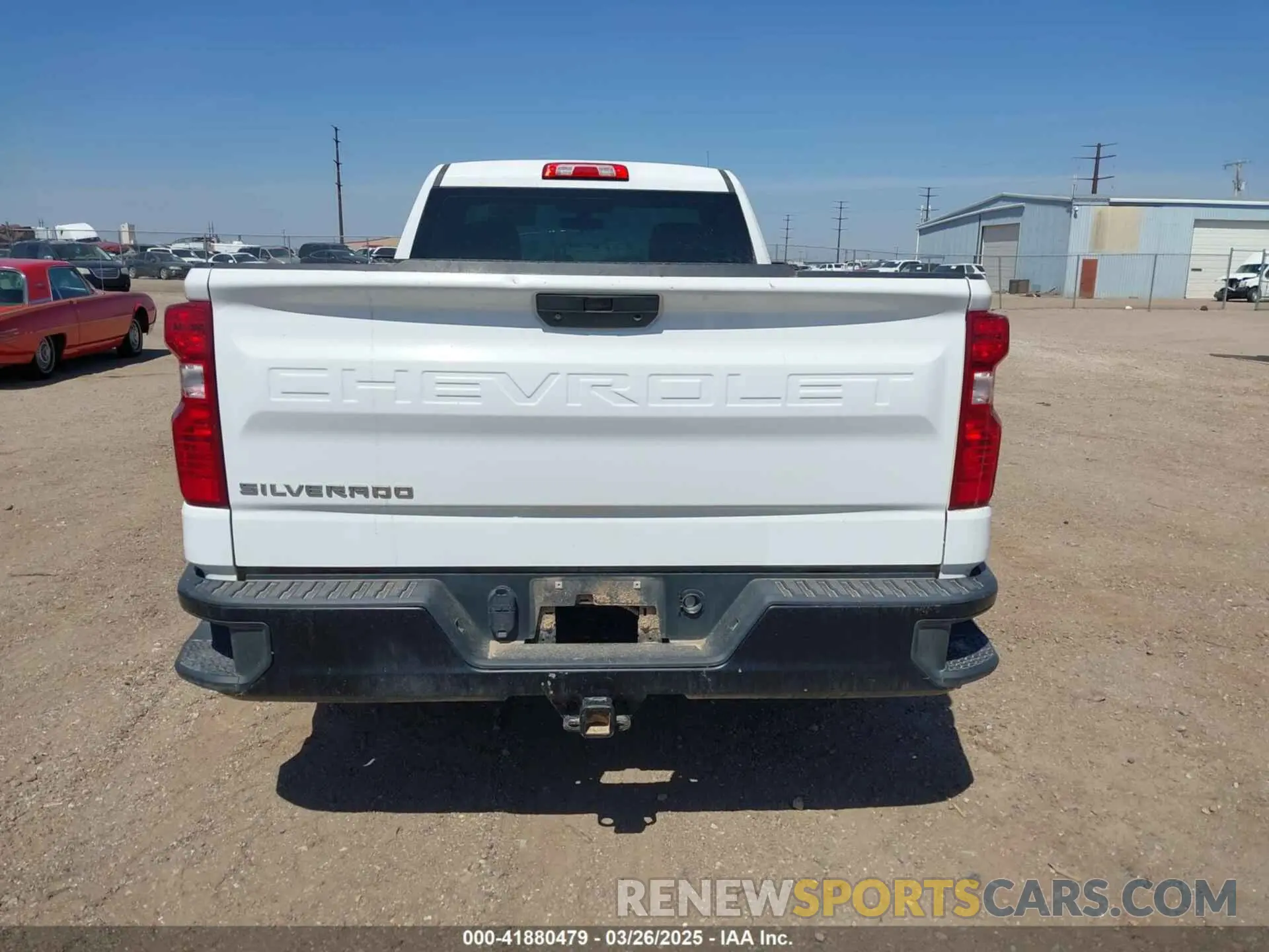 16 fotografías del automóvil dañado 3GCNYAEHXLG268508 CHEVROLET SILVERADO 1500 2020