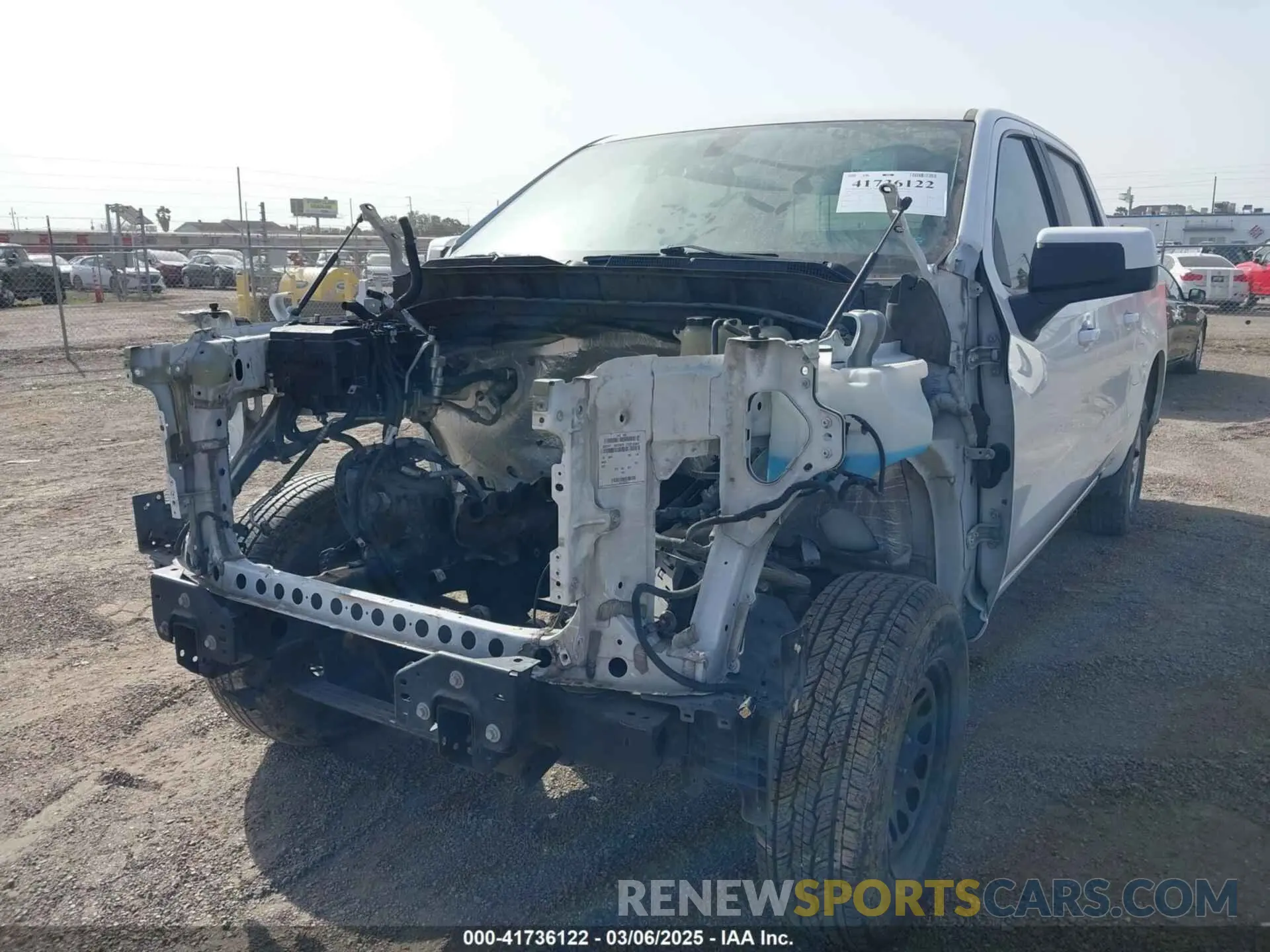2 fotografías del automóvil dañado 3GCPWAEF7LG204892 CHEVROLET SILVERADO 1500 2020