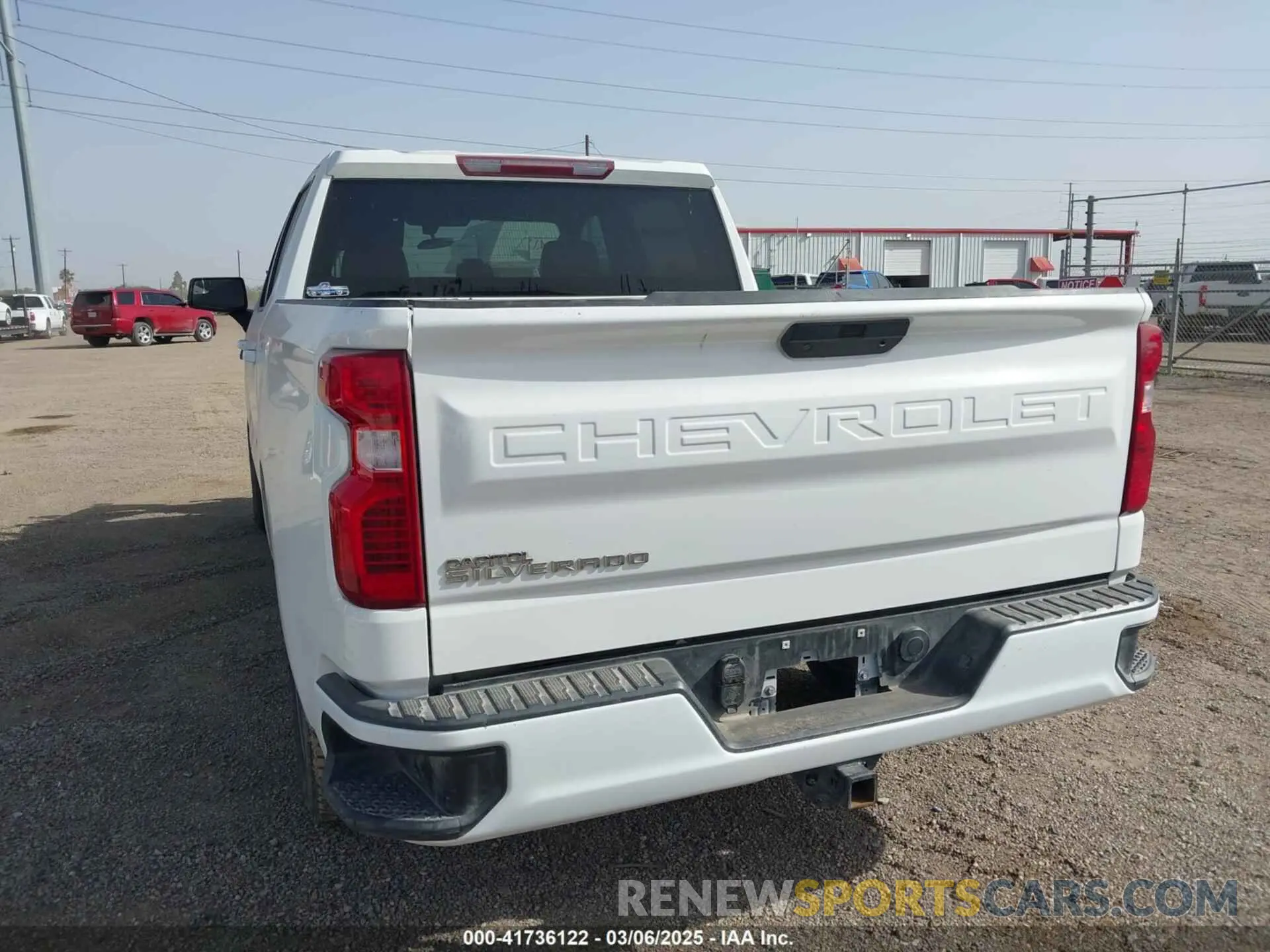 3 fotografías del automóvil dañado 3GCPWAEF7LG204892 CHEVROLET SILVERADO 1500 2020