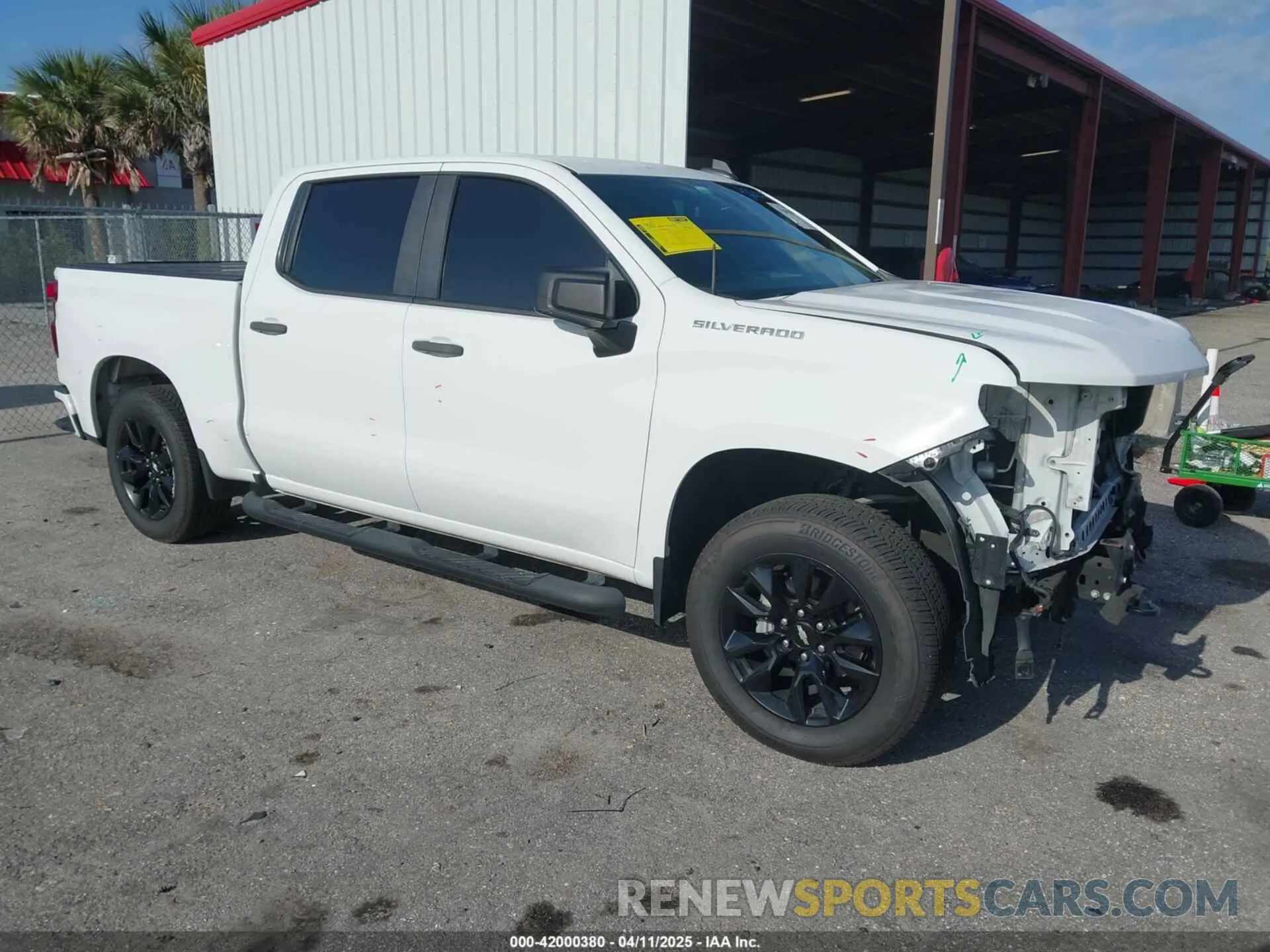 1 fotografías del automóvil dañado 3GCPWBEF0LG102775 CHEVROLET SILVERADO 1500 2020
