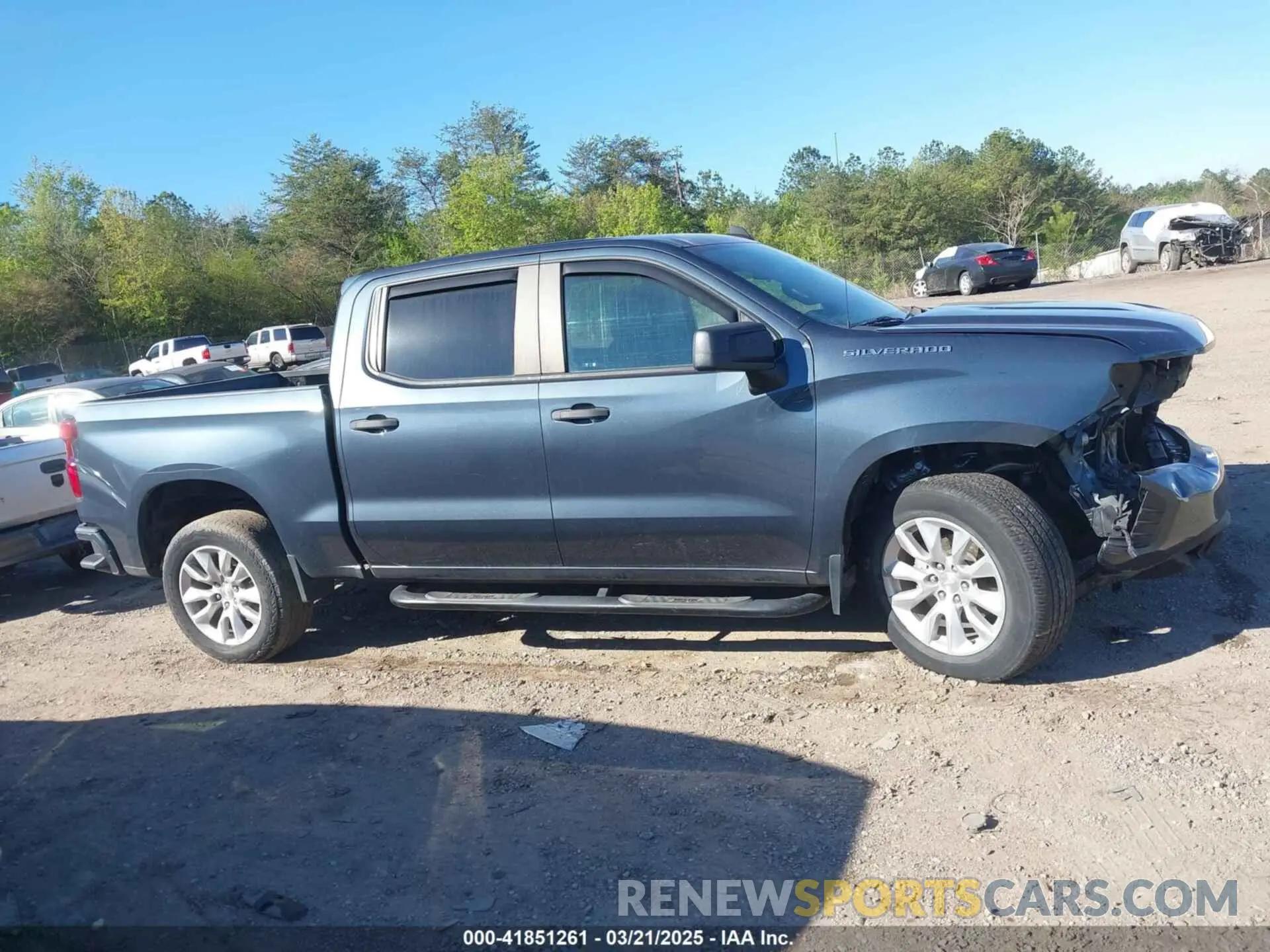 13 fotografías del automóvil dañado 3GCPWBEHXLG285328 CHEVROLET SILVERADO 1500 2020